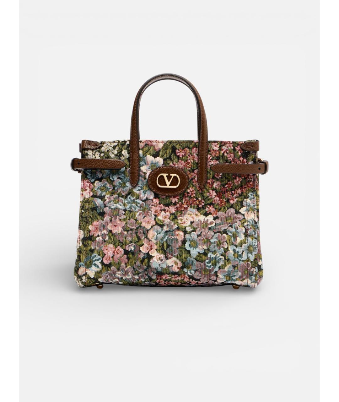 VALENTINO Мульти тканевая сумка тоут, фото 4