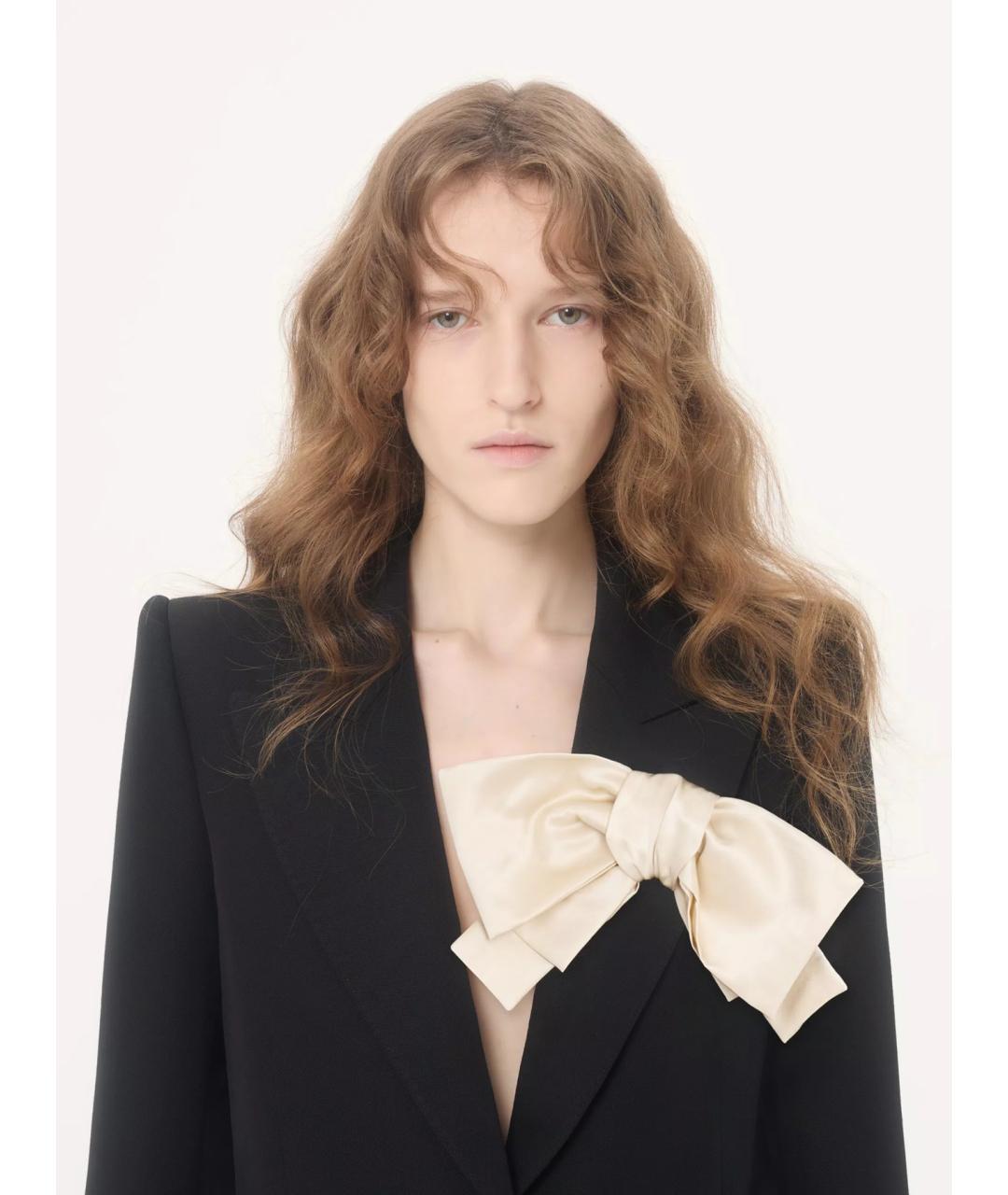 VALENTINO Черный шерстяной жакет/пиджак, фото 3