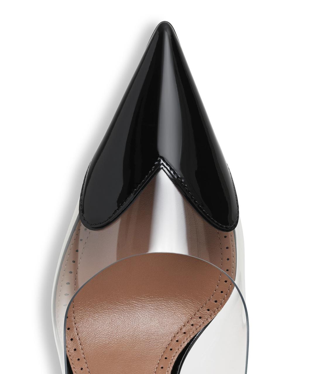 ALAIA Черные кожаные туфли, фото 4