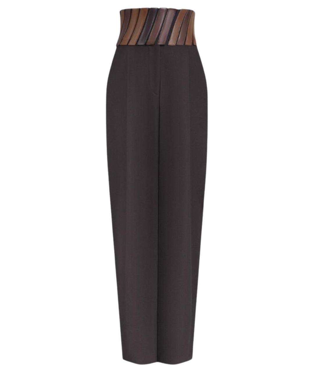 ALAIA Мульти шерстяные прямые брюки, фото 1