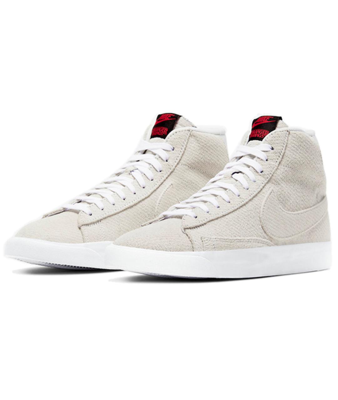 NIKE Бежевые текстильные кроссовки, фото 4