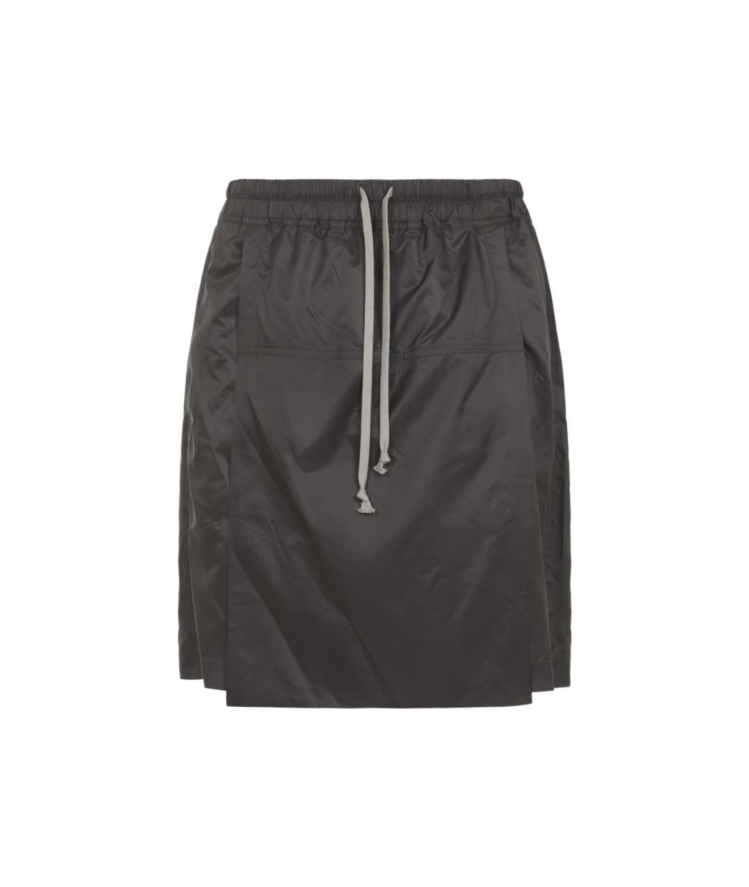 MONCLER Мульти полиэстеровая юбка-шорты, фото 1