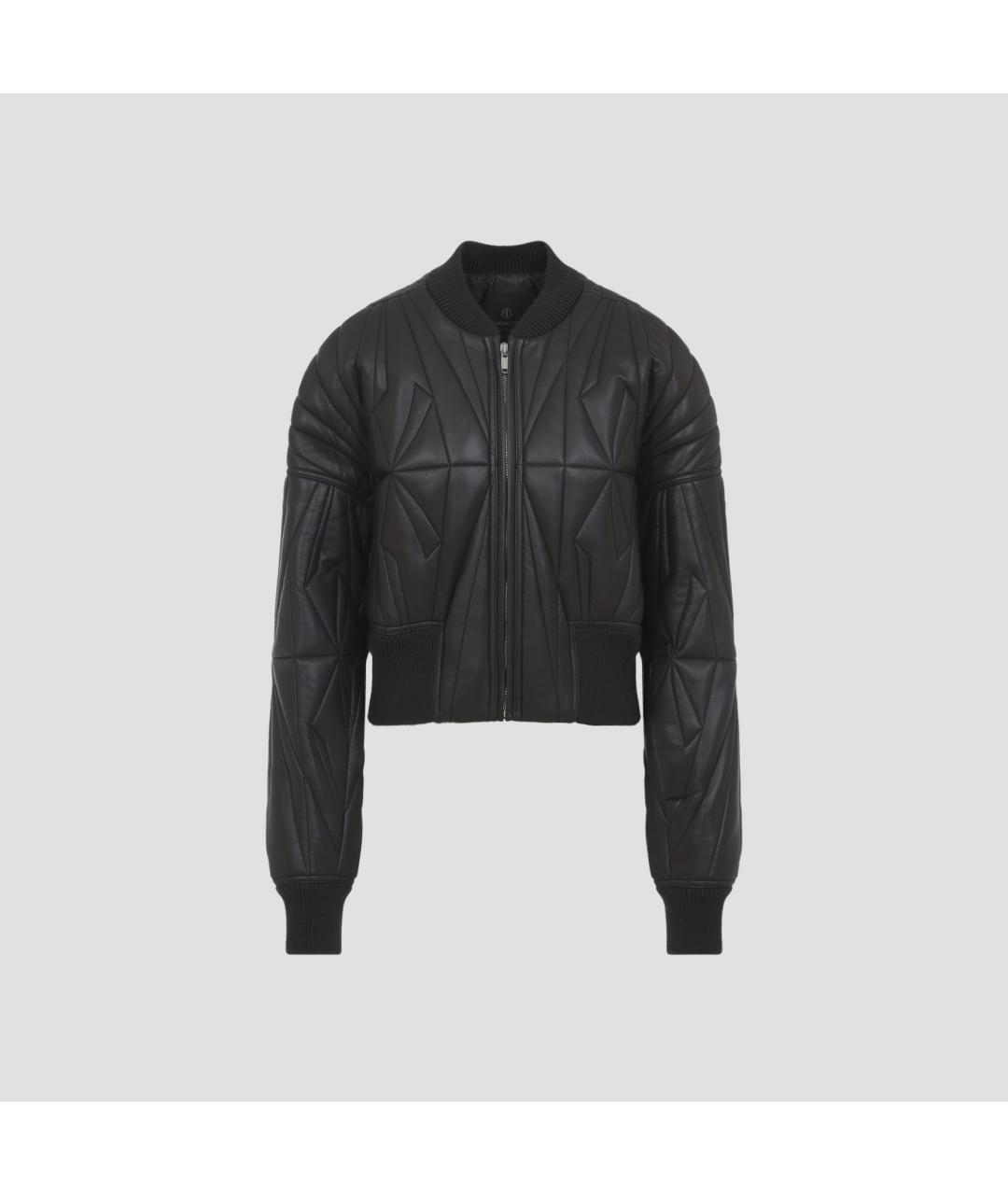 MONCLER Мульти кожаная куртка, фото 3