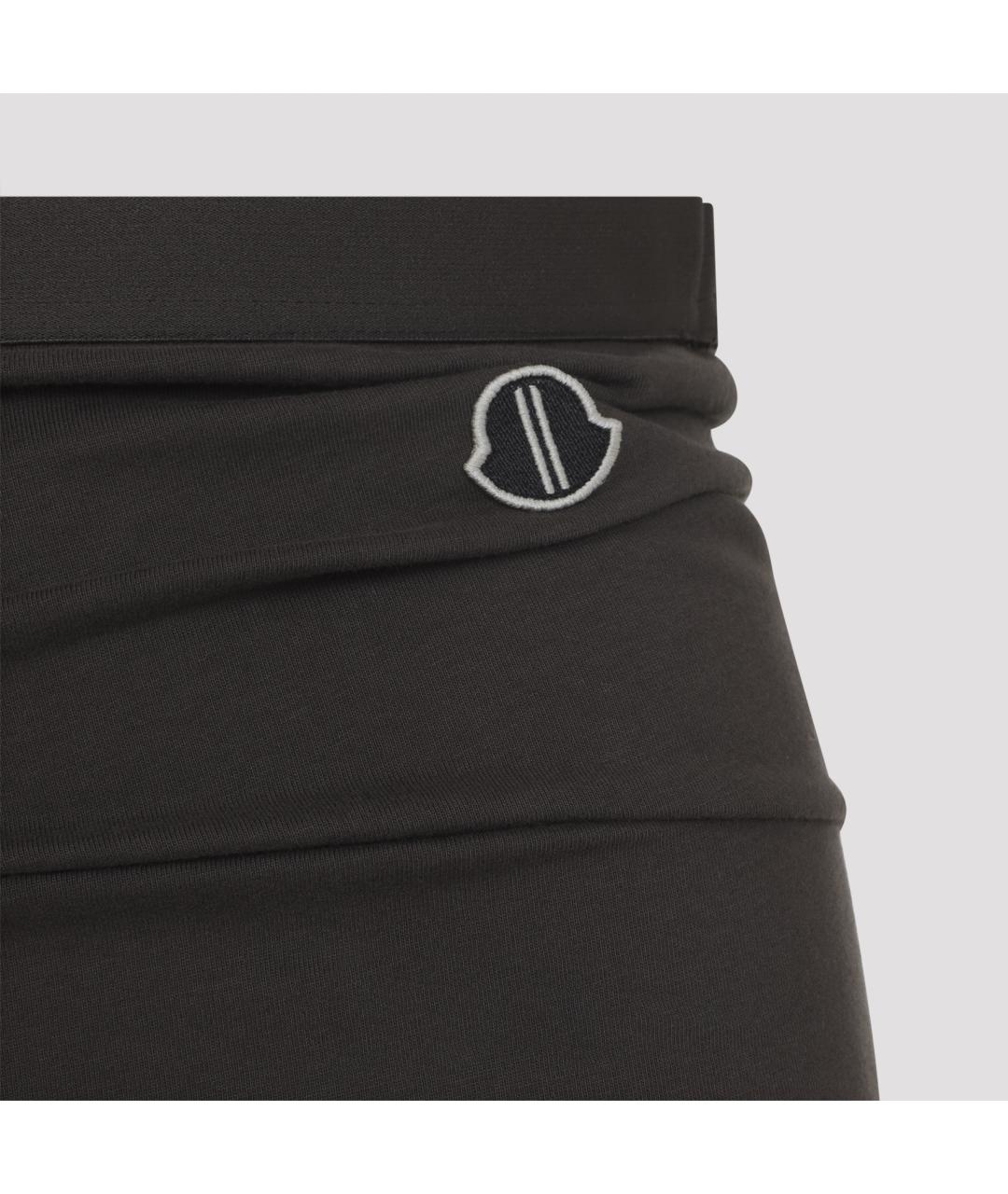 MONCLER Коричневая хлопковая юбка макси, фото 6