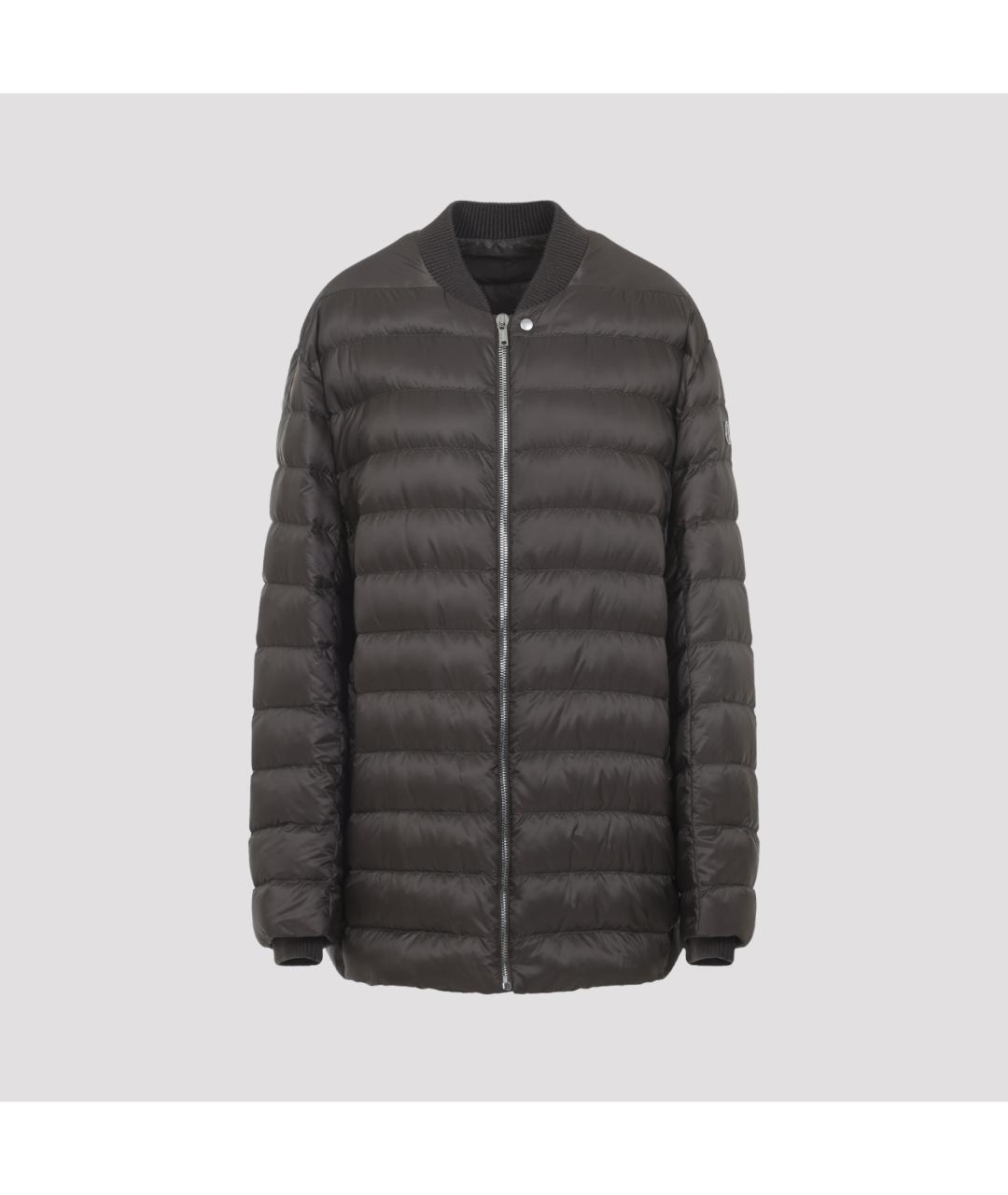 MONCLER Антрацитовая полиэстеровая парка, фото 3