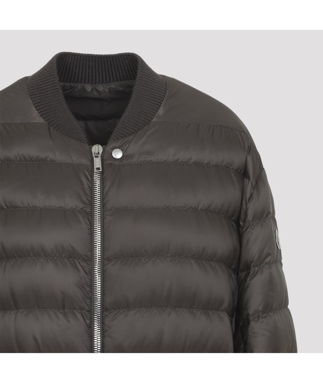 MONCLER Антрацитовая полиэстеровая парка, фото 6