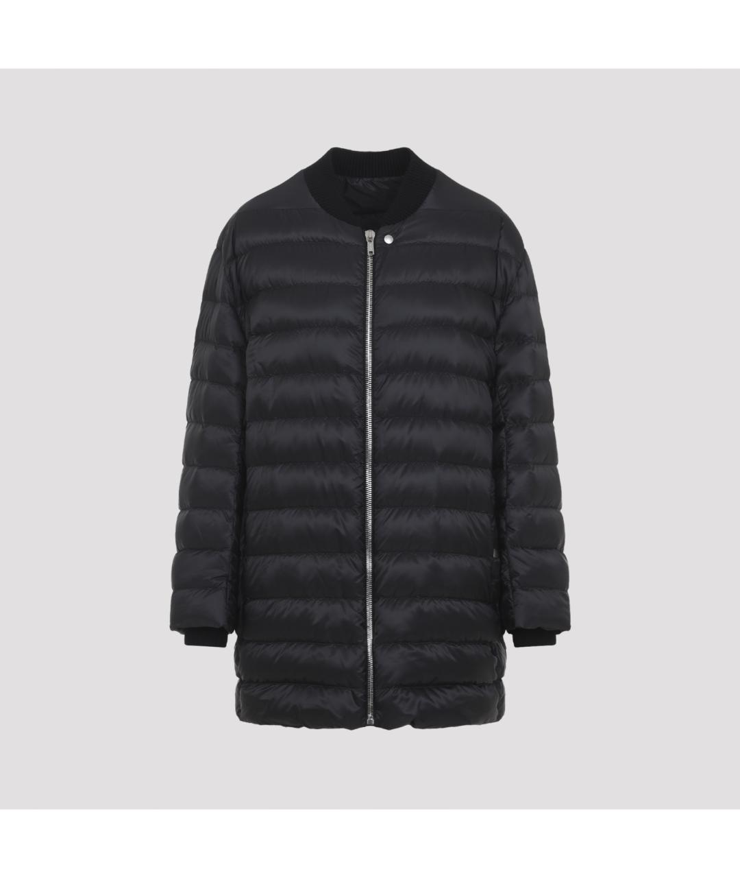 MONCLER Черная полиэстеровая парка, фото 2