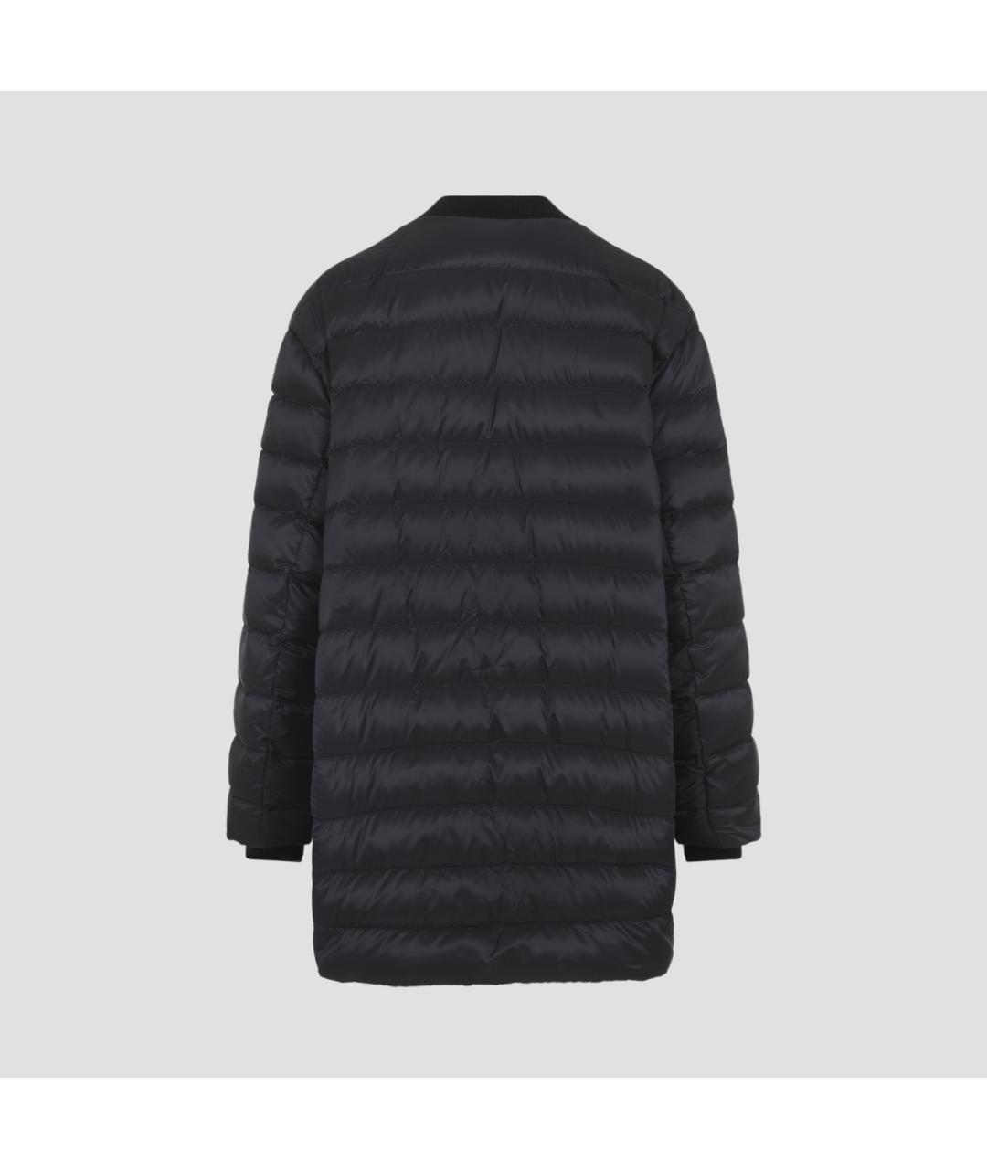 MONCLER Черная полиэстеровая парка, фото 4