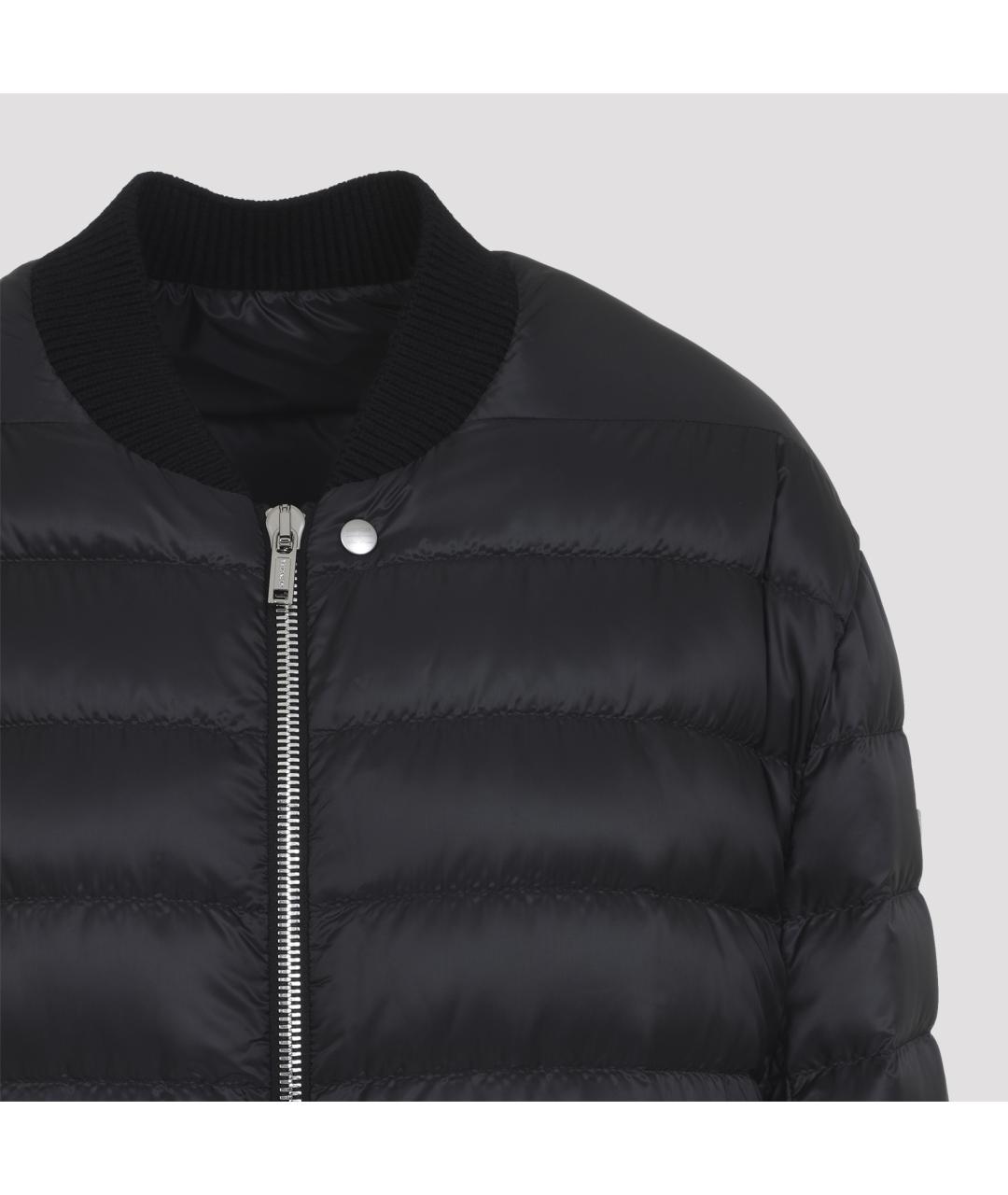 MONCLER Черная полиэстеровая парка, фото 6