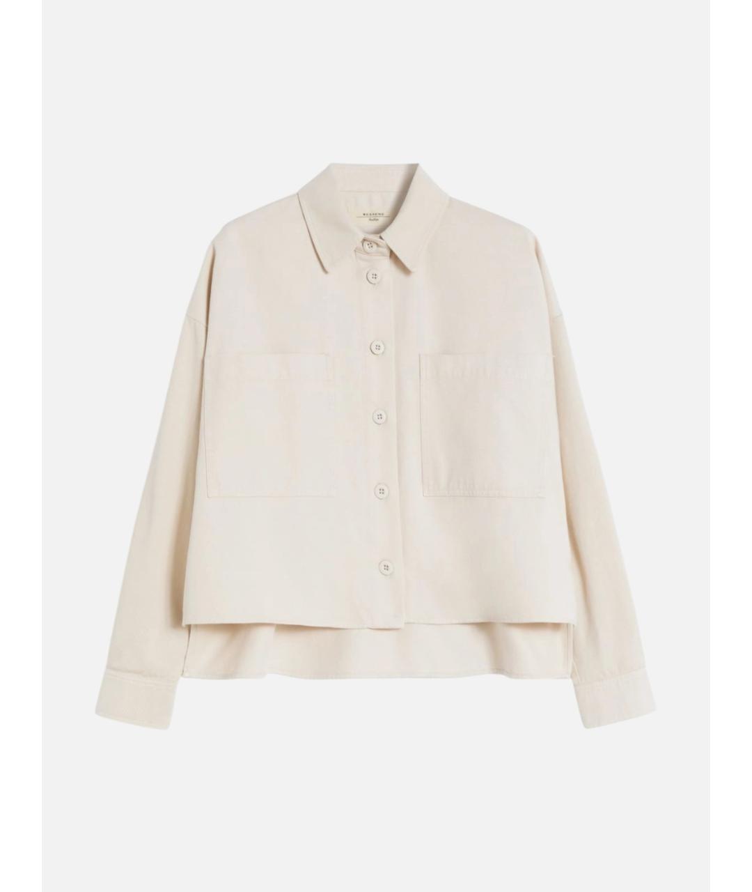 WEEKEND MAX MARA Бежевая хлопковая куртка, фото 6