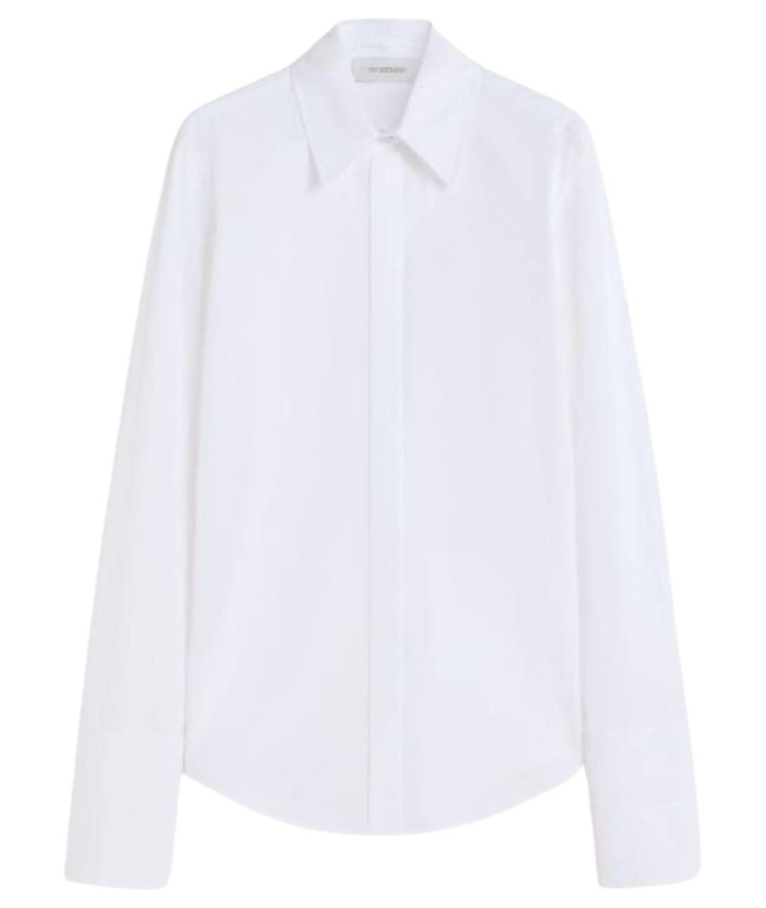 SPORTMAX Белая хлопковая рубашка, фото 1