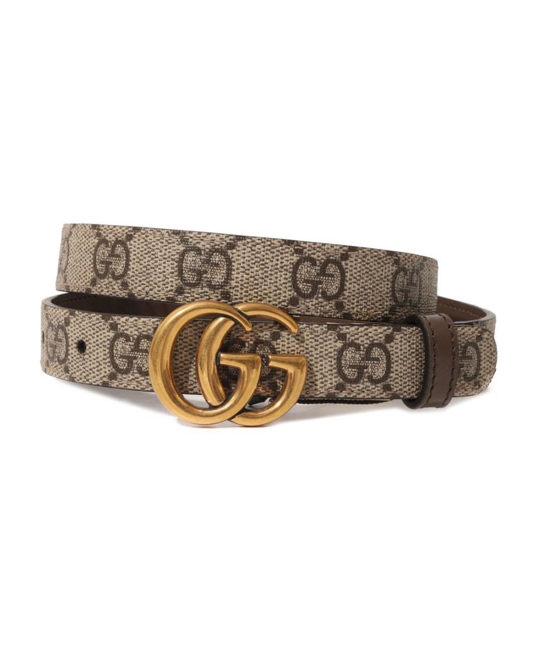 GUCCI Коричневый кожаный ремень, фото 2