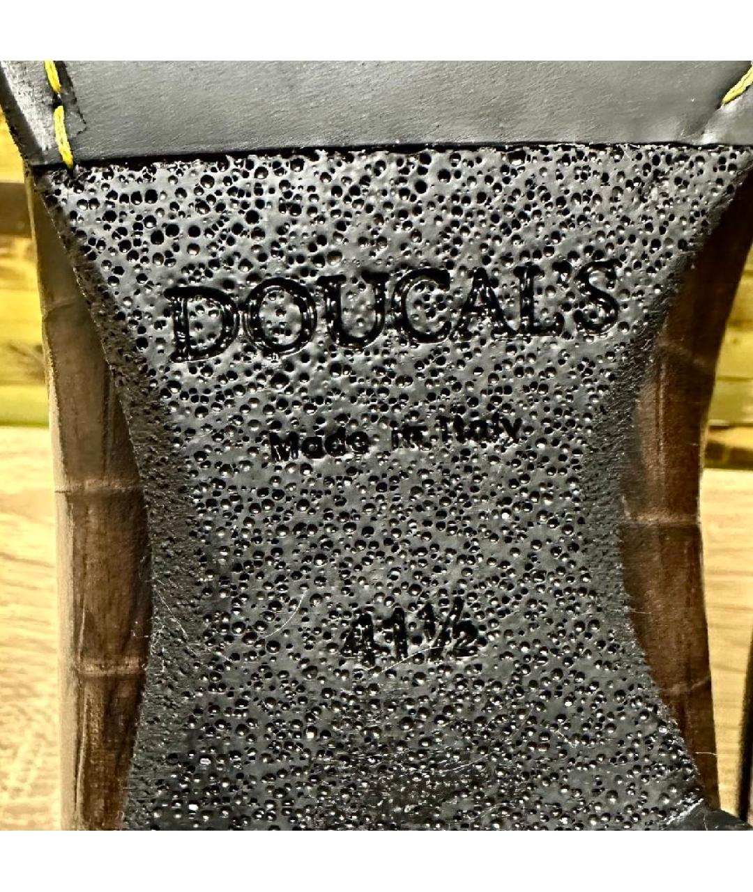 DOUCAL'S Коричневые кожаные мокасины, фото 7