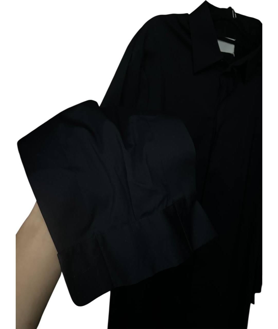 MAISON MARGIELA Темно-синяя хлопковая рубашка, фото 6