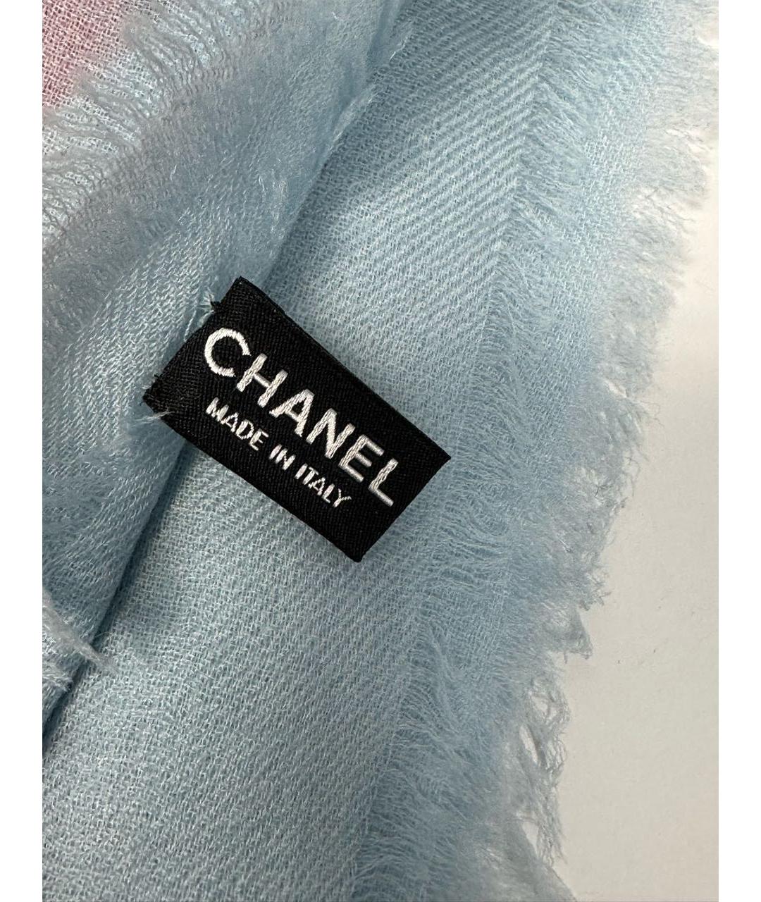 CHANEL Мульти кашемировый платок, фото 3