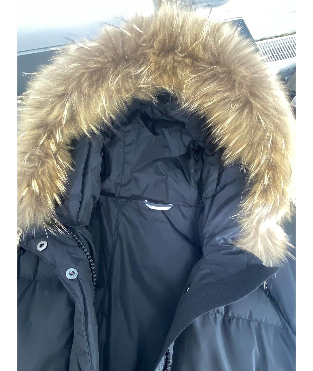 WEEKEND MAX MARA Черный пуховик, фото 3