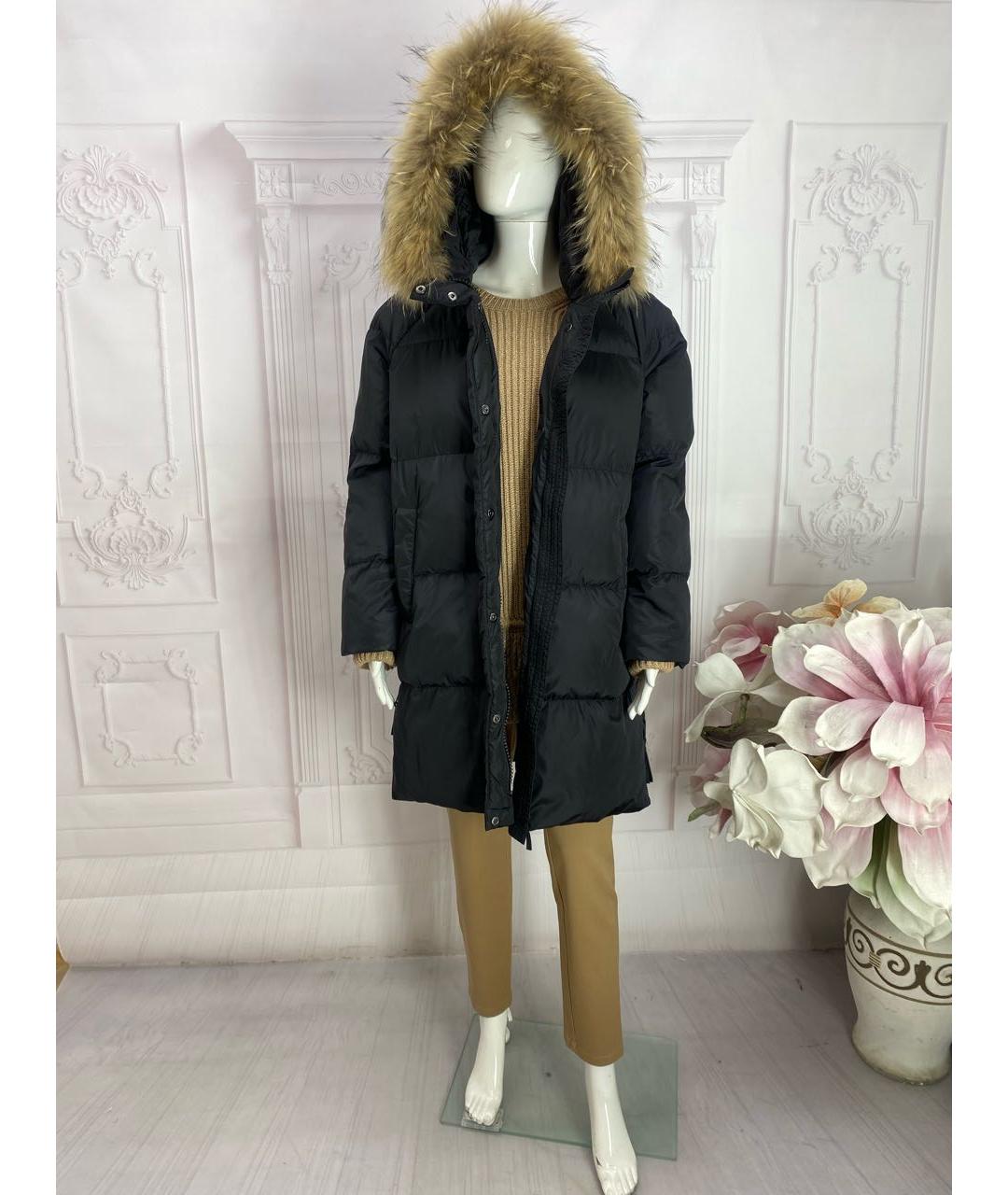 WEEKEND MAX MARA Черный пуховик, фото 8