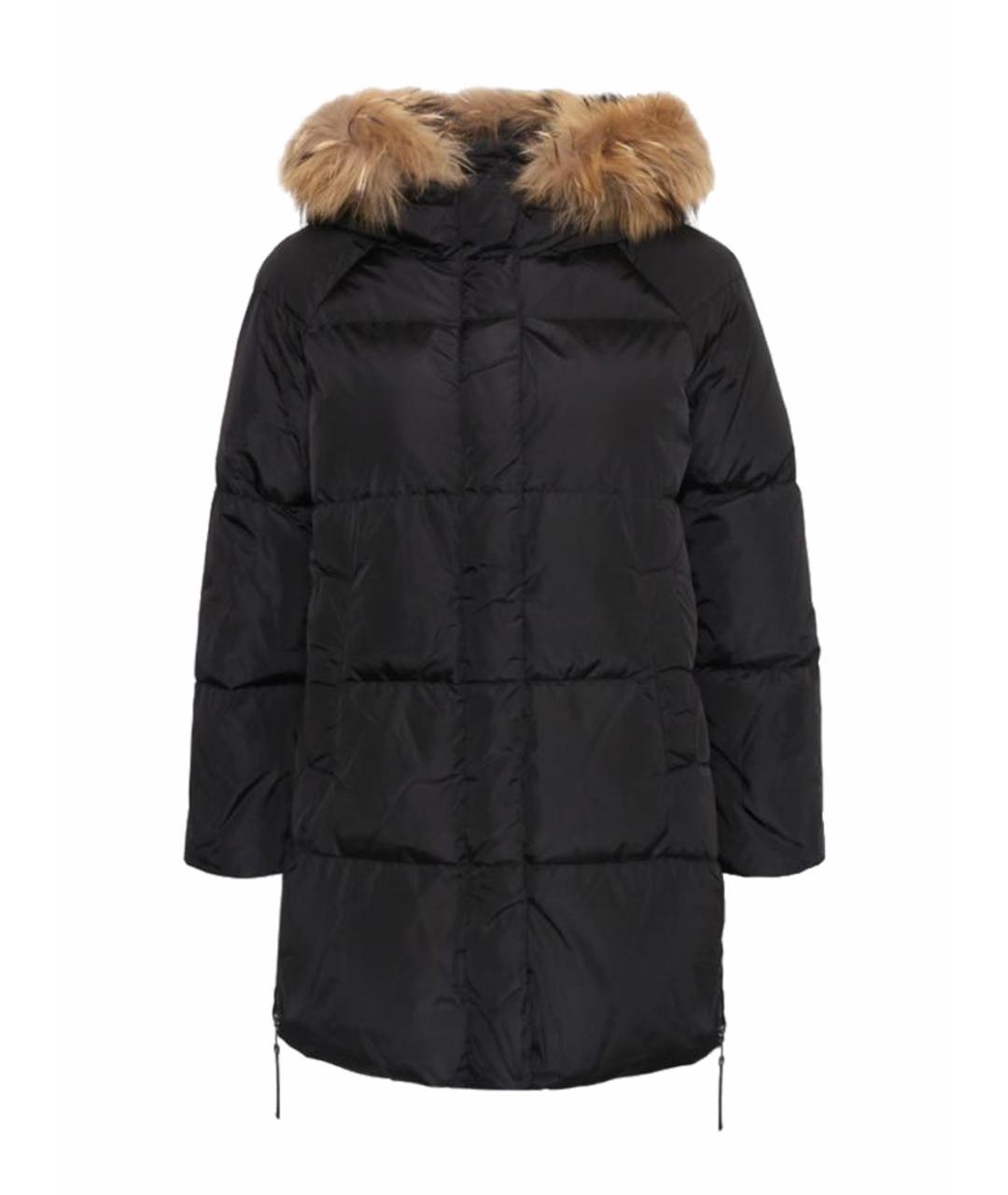 WEEKEND MAX MARA Черный пуховик, фото 1