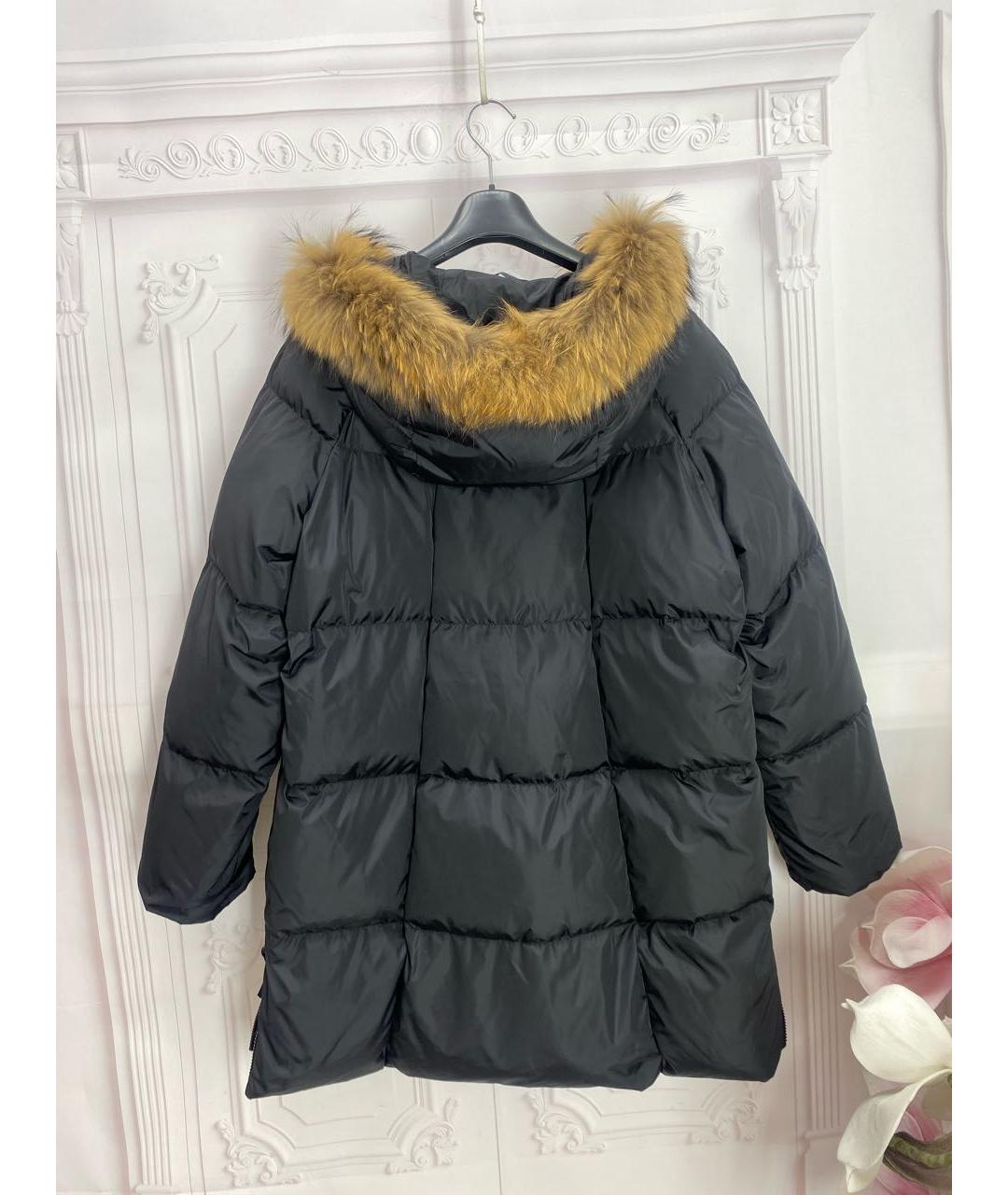 WEEKEND MAX MARA Черный пуховик, фото 2