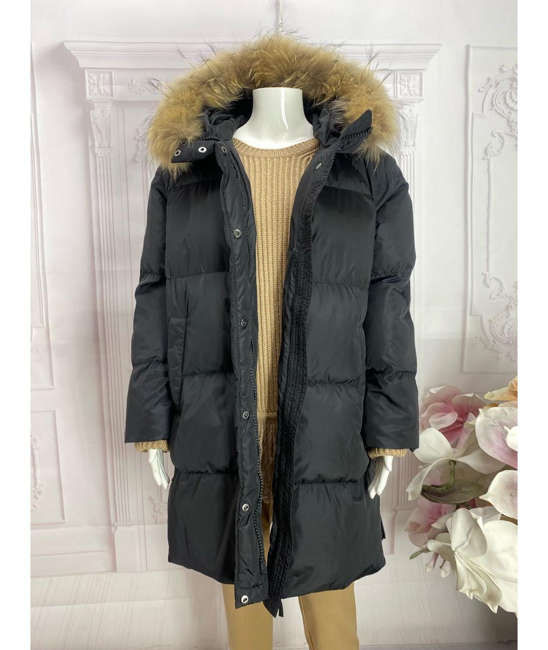 WEEKEND MAX MARA Черный пуховик, фото 5