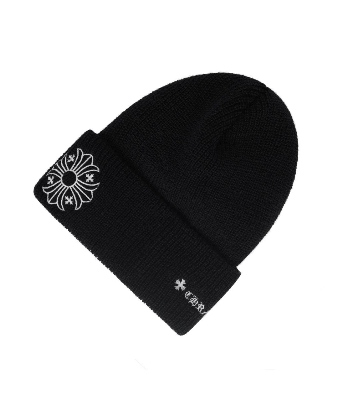 CHROME HEARTS Черная шапка, фото 2