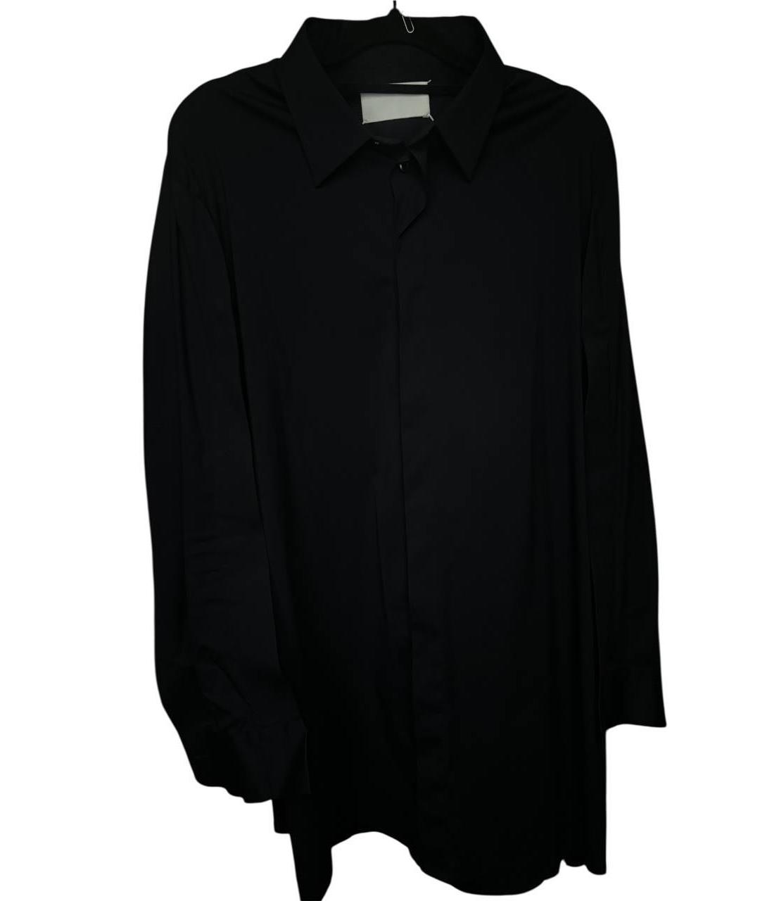 MAISON MARGIELA Темно-синяя хлопковая кэжуал рубашка, фото 9