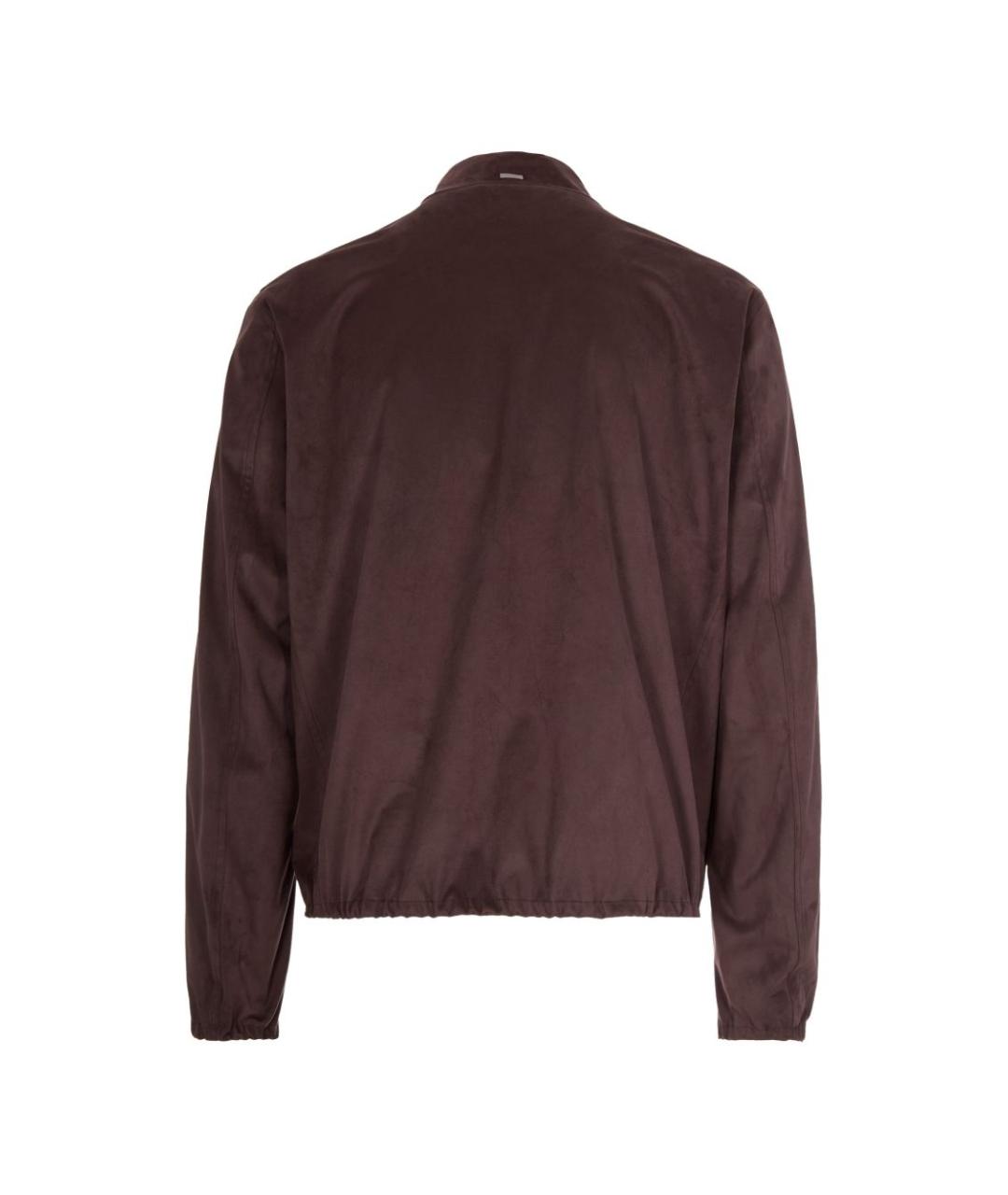 HERNO Коричневая полиэстеровая куртка, фото 2