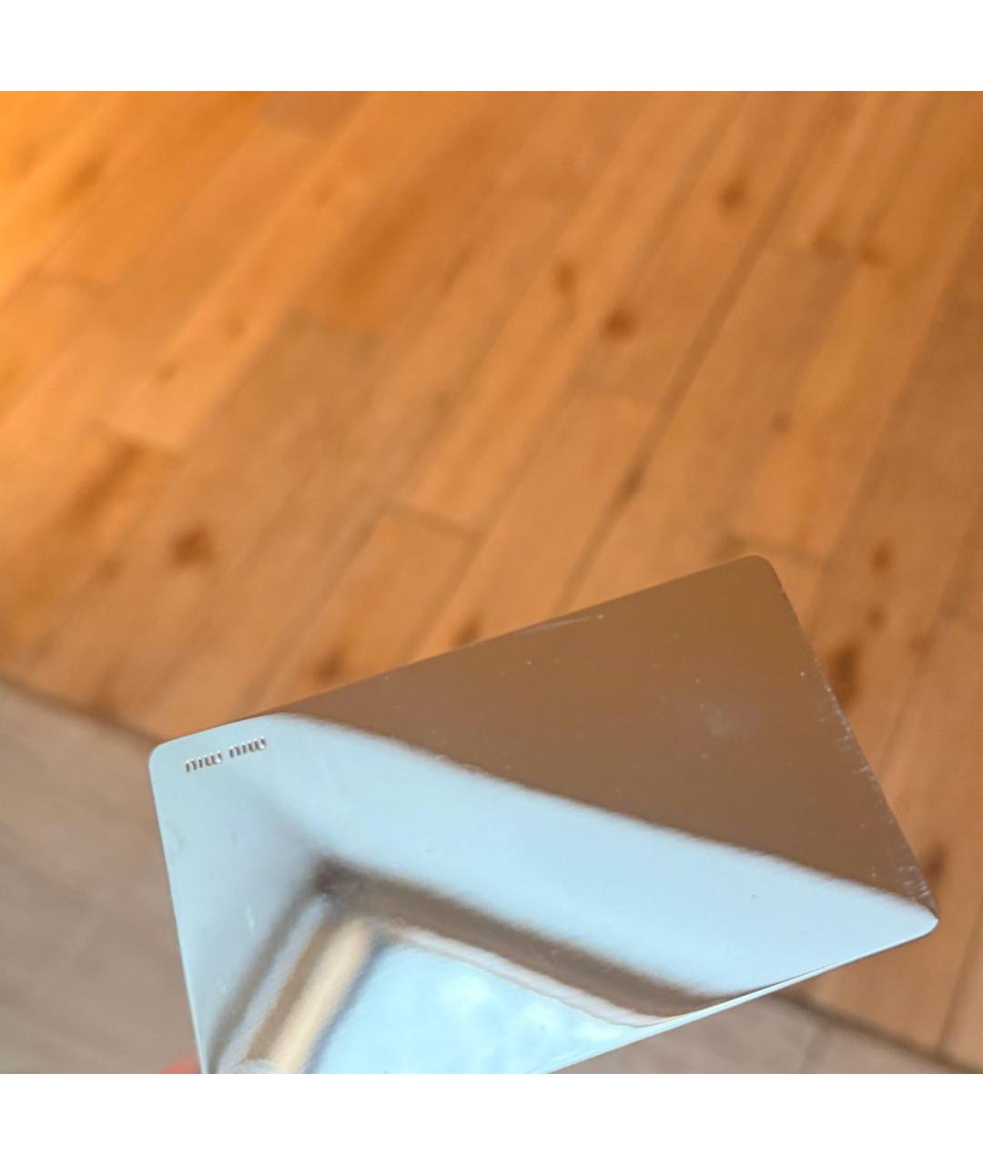 MIU MIU Красная кожаная сумка через плечо, фото 5