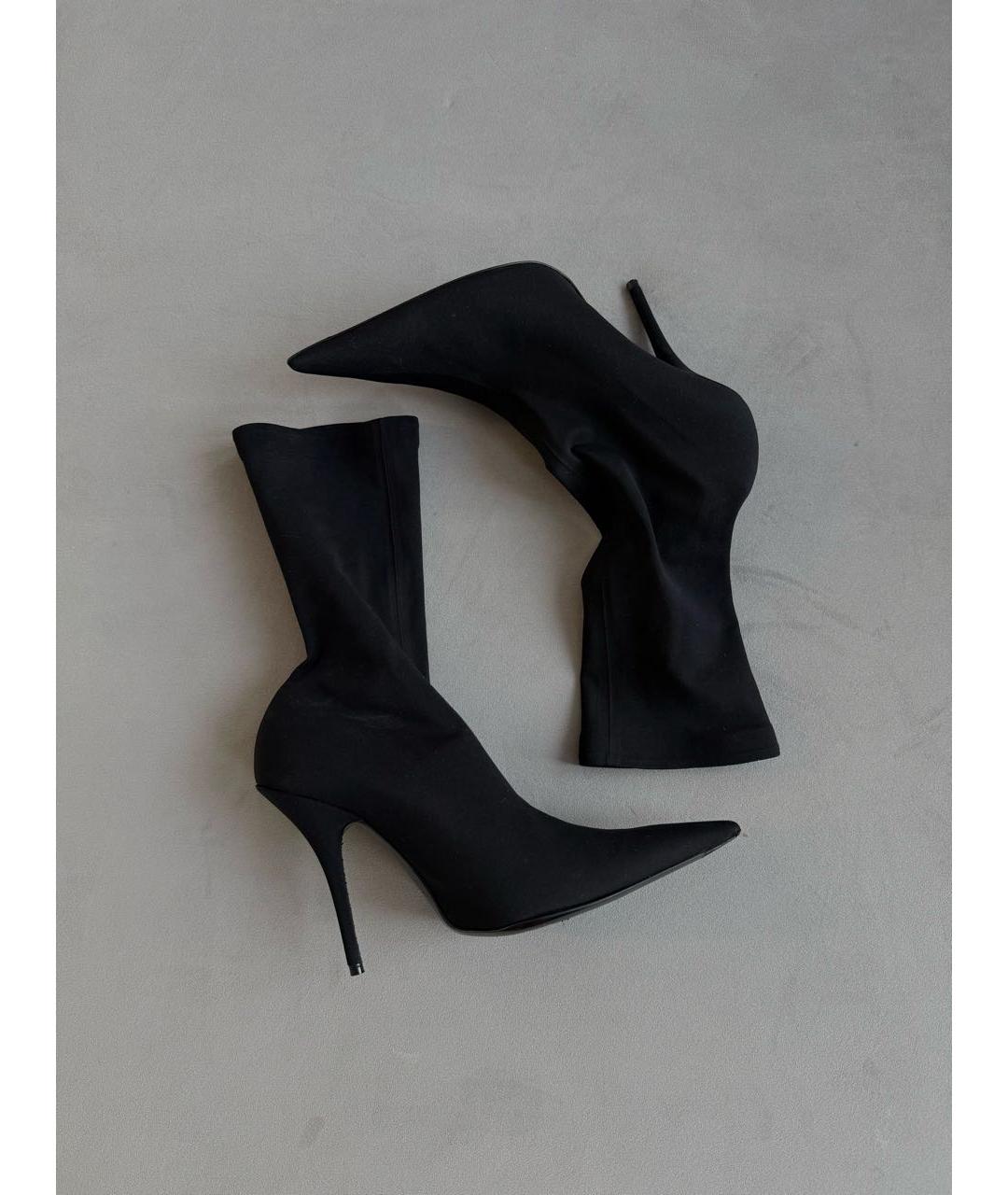 BALENCIAGA Черные ботильоны, фото 3