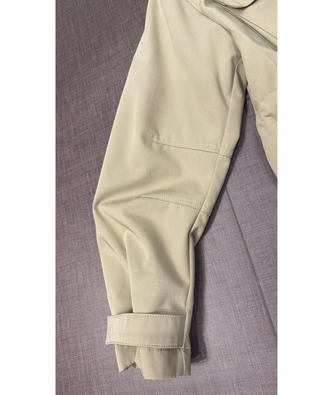 NANUSHKA Бежевая хлопковая куртка, фото 8