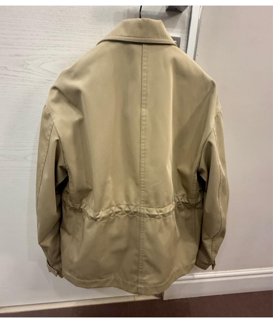 NANUSHKA Бежевая хлопковая куртка, фото 3