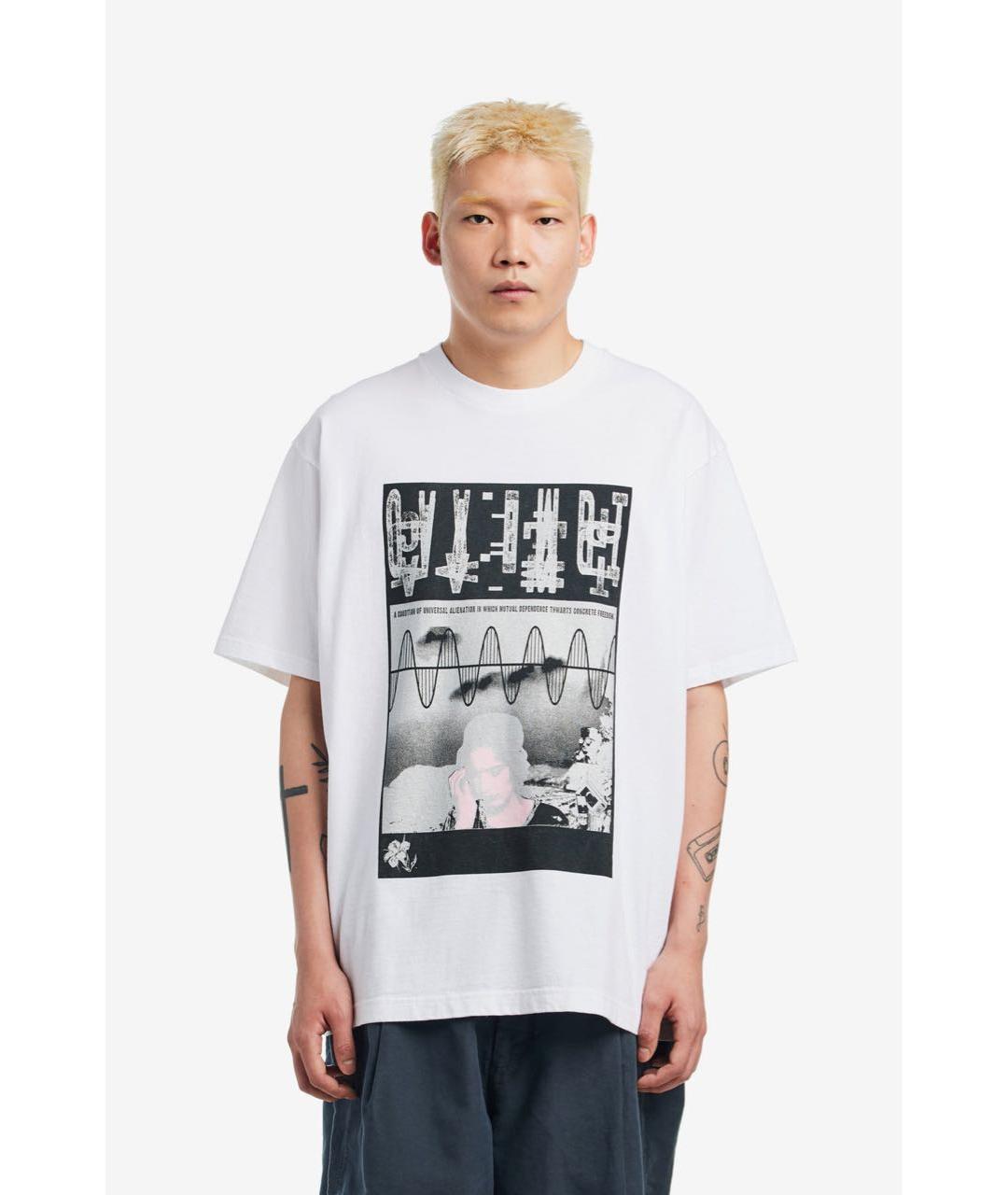 CAV EMPT Белая хлопковая футболка, фото 4