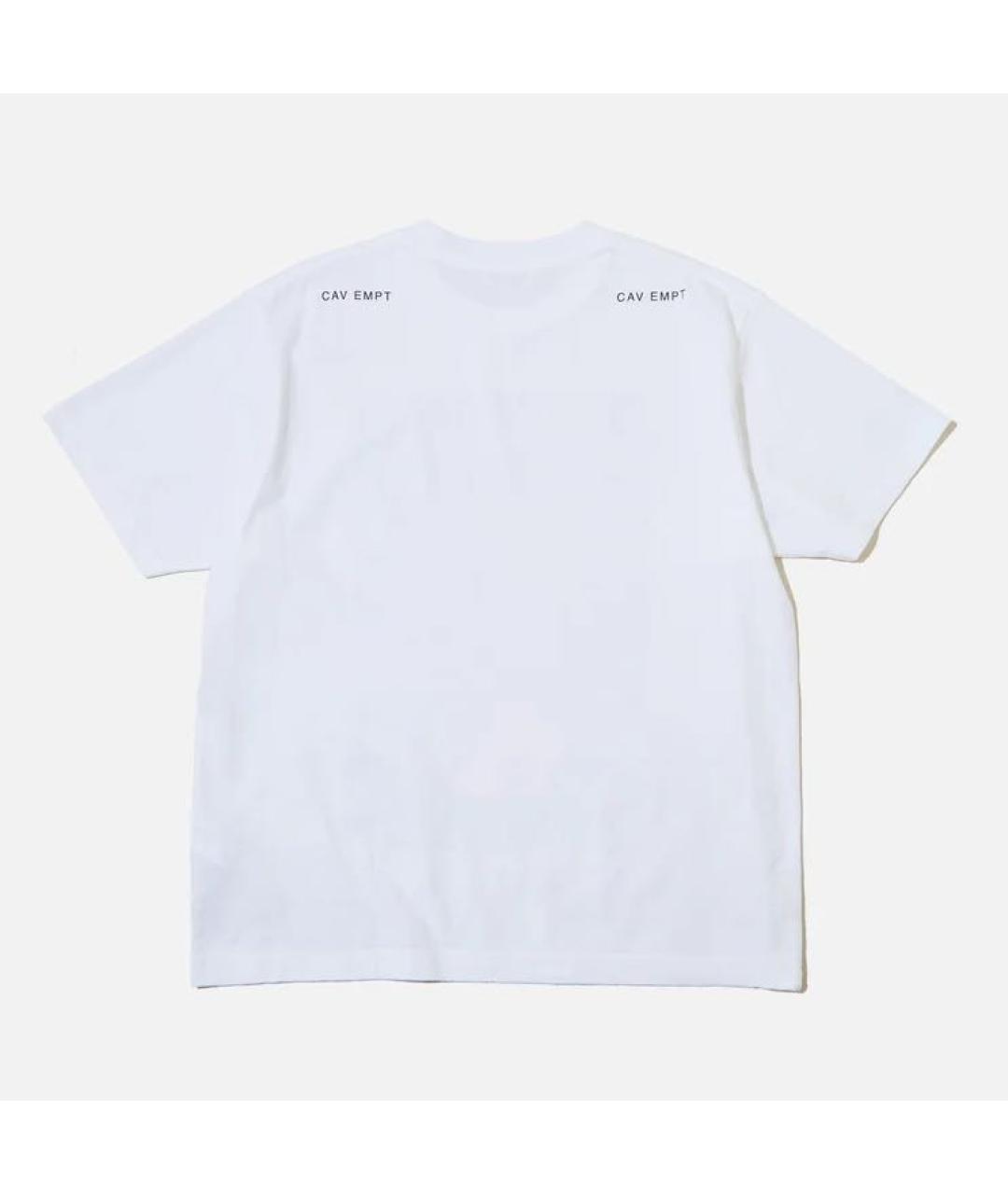CAV EMPT Белая хлопковая футболка, фото 3