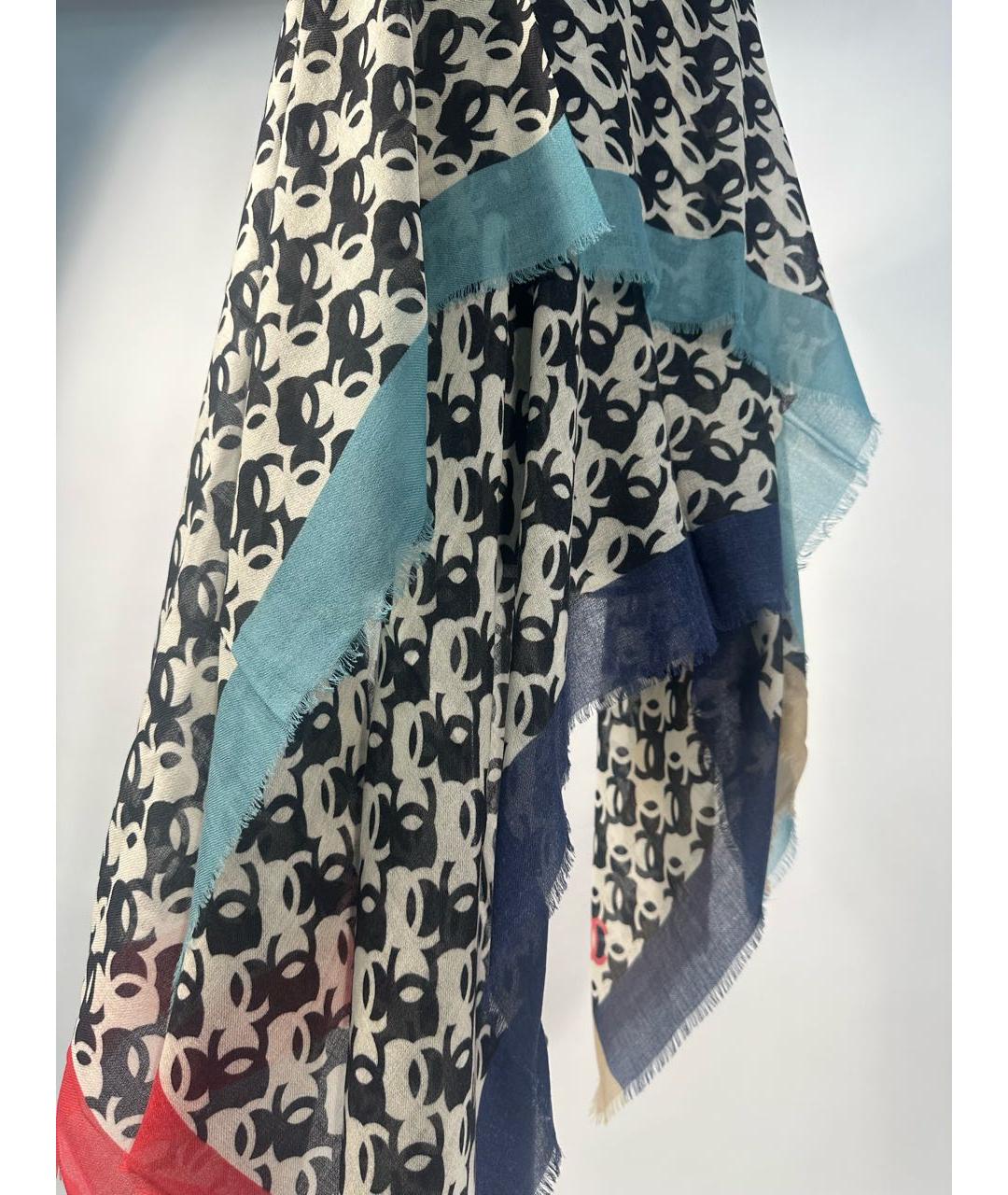 CHANEL Мульти кашемировый платок, фото 6