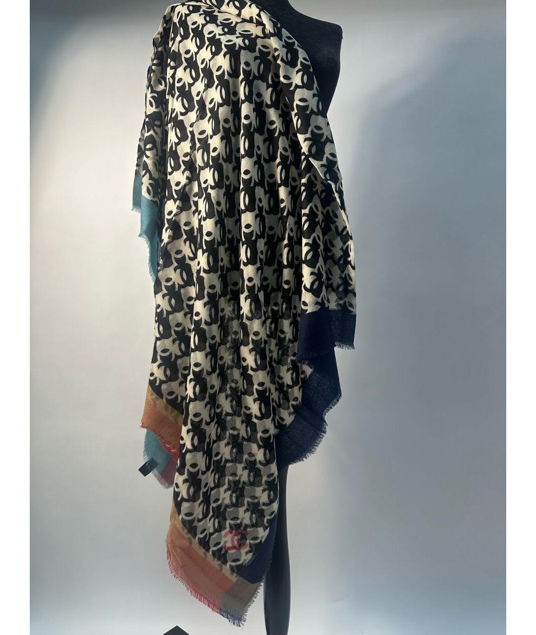 CHANEL Мульти кашемировый платок, фото 5