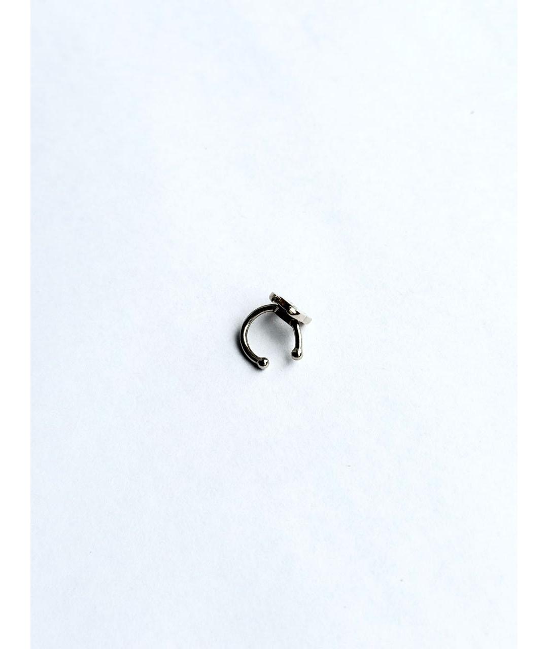 CHANEL Серебряные металлические клипсы, фото 3