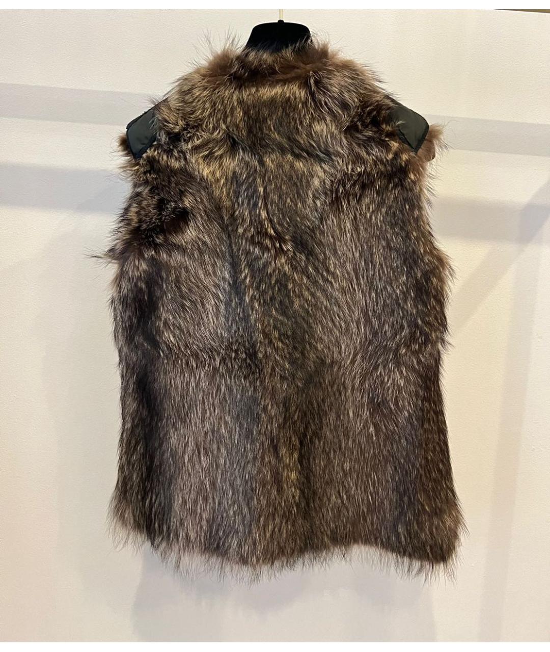 MARNI Коричневый жилет, фото 2