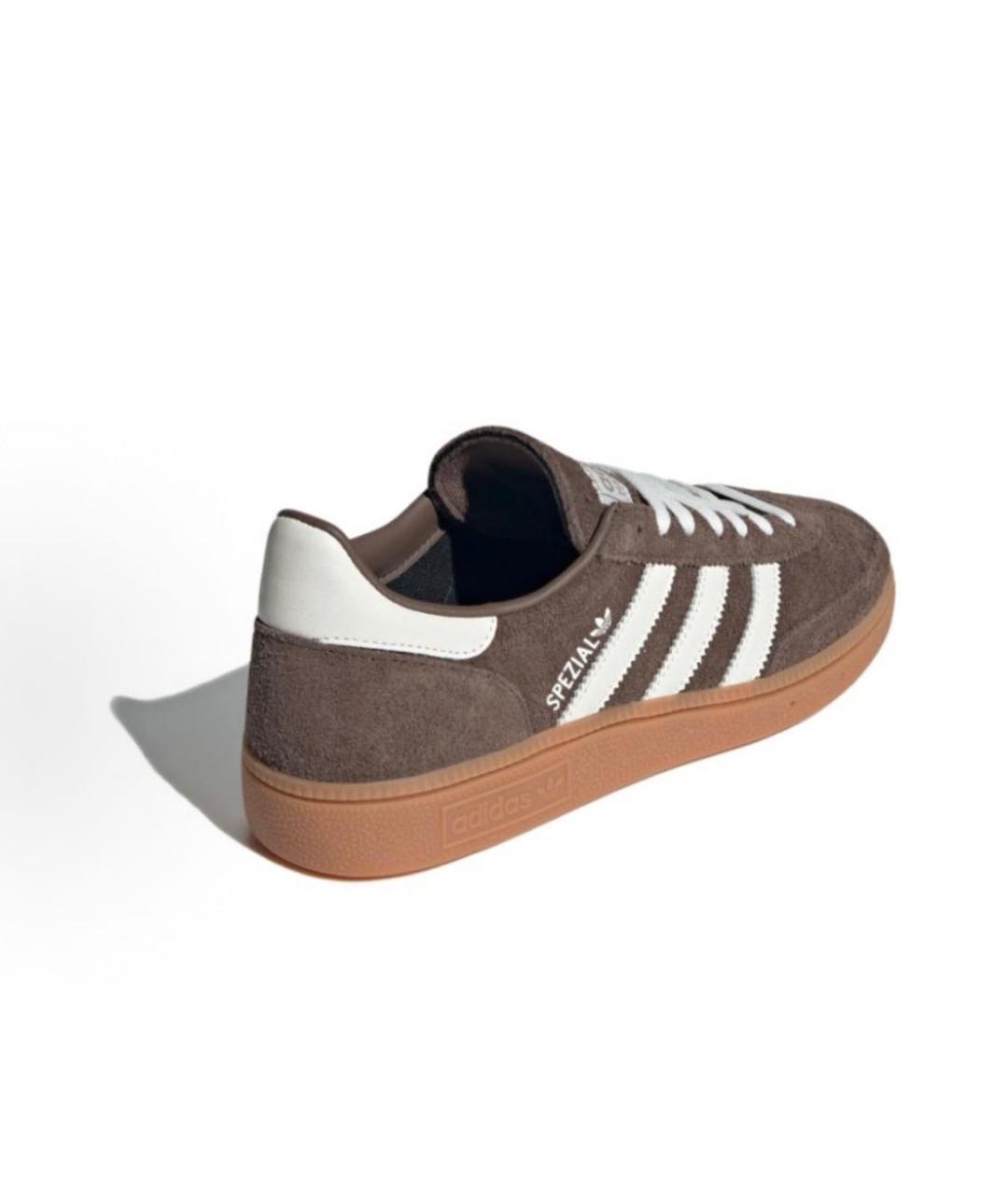 ADIDAS Коричневые замшевые кроссовки, фото 4