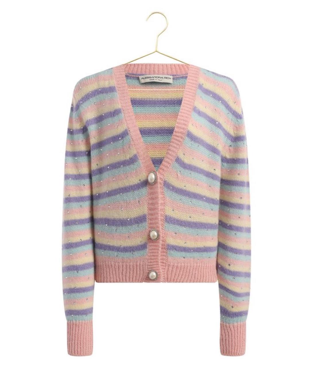 ALESSANDRA RICH Мульти шерстяной джемпер / свитер, фото 4