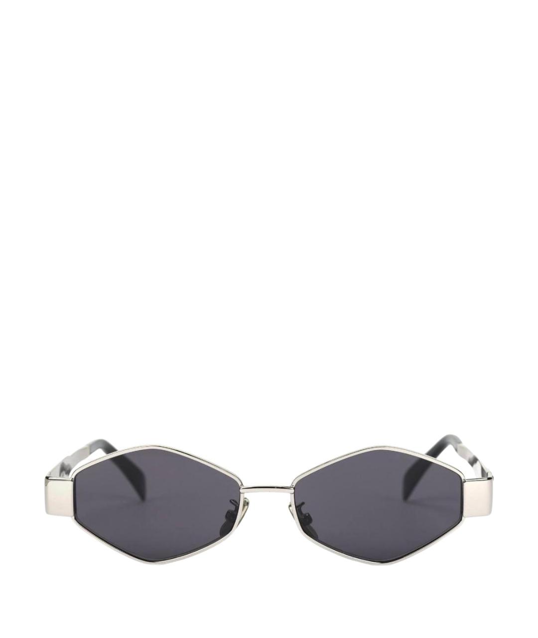 CELINE Серые металлические солнцезащитные очки, фото 1