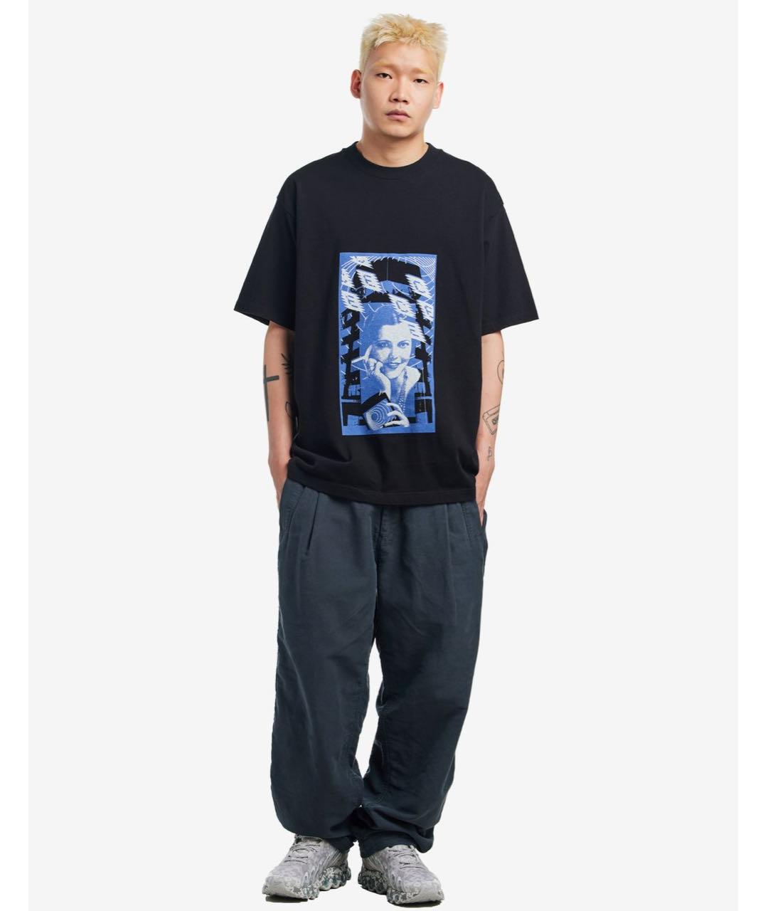 CAV EMPT Черная хлопковая футболка, фото 8