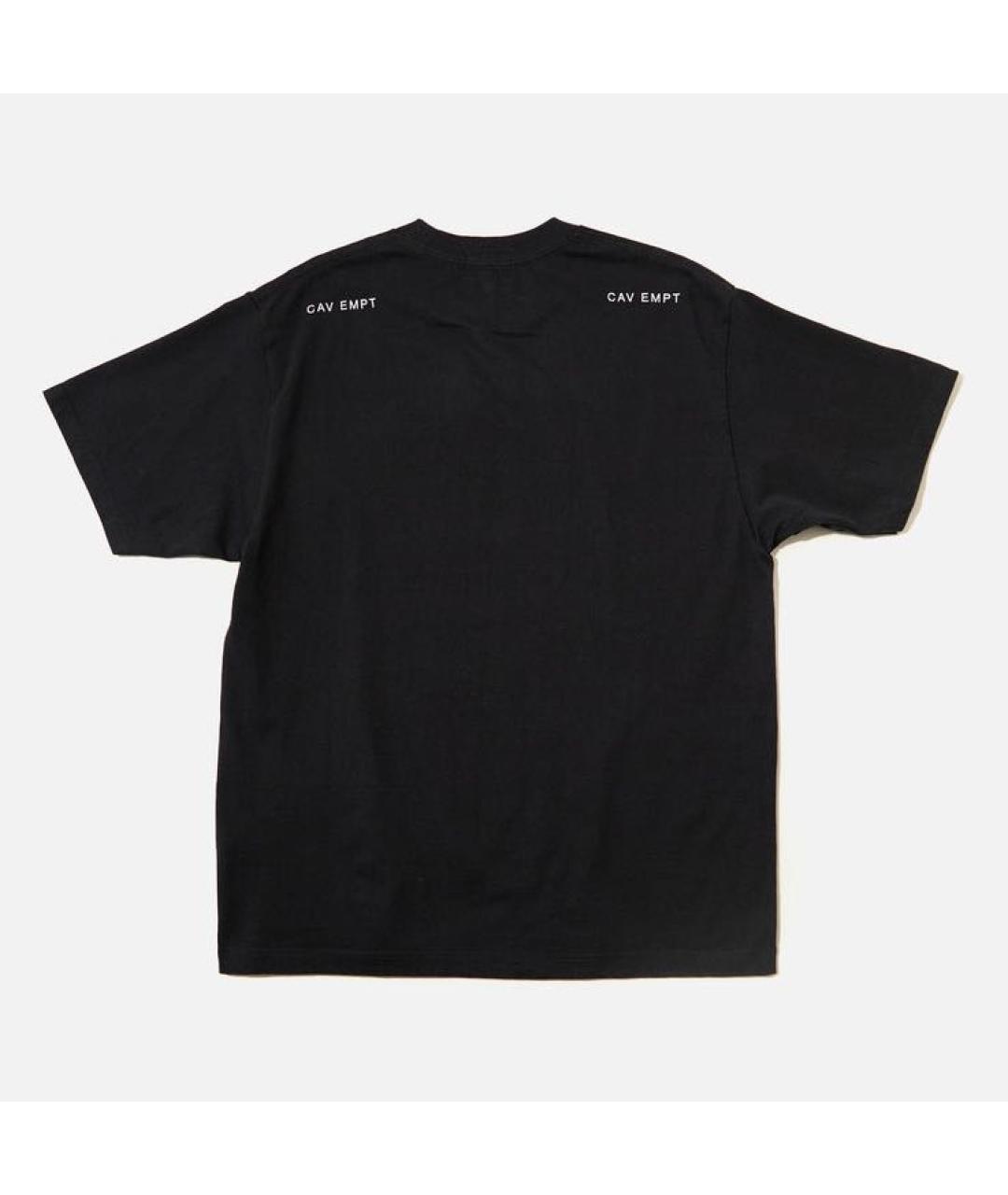 CAV EMPT Черная хлопковая футболка, фото 3