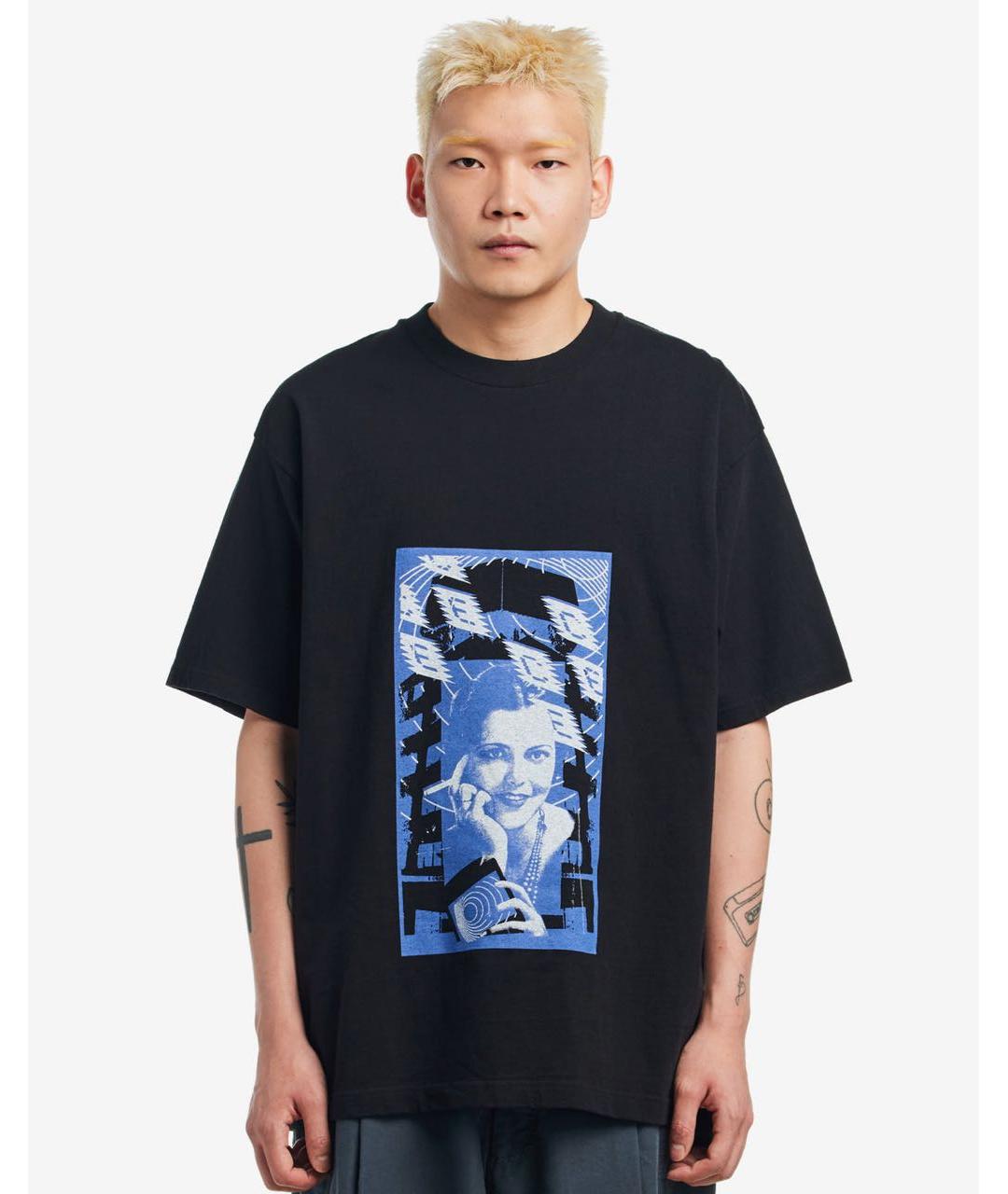 CAV EMPT Черная хлопковая футболка, фото 4