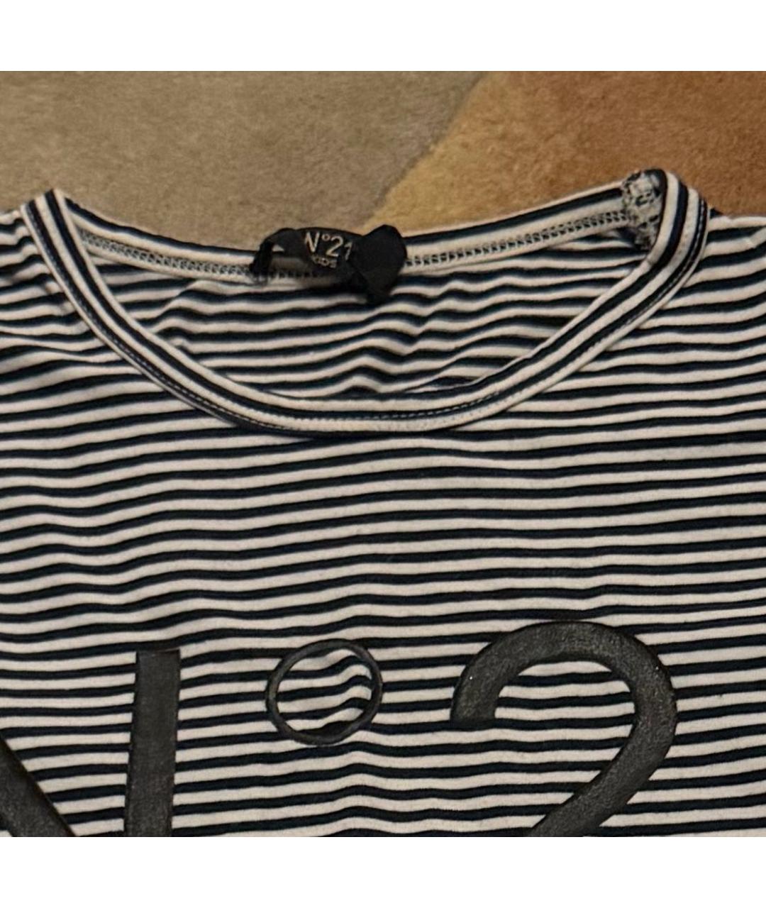 NO. 21 Белый детская футболка / топ, фото 3