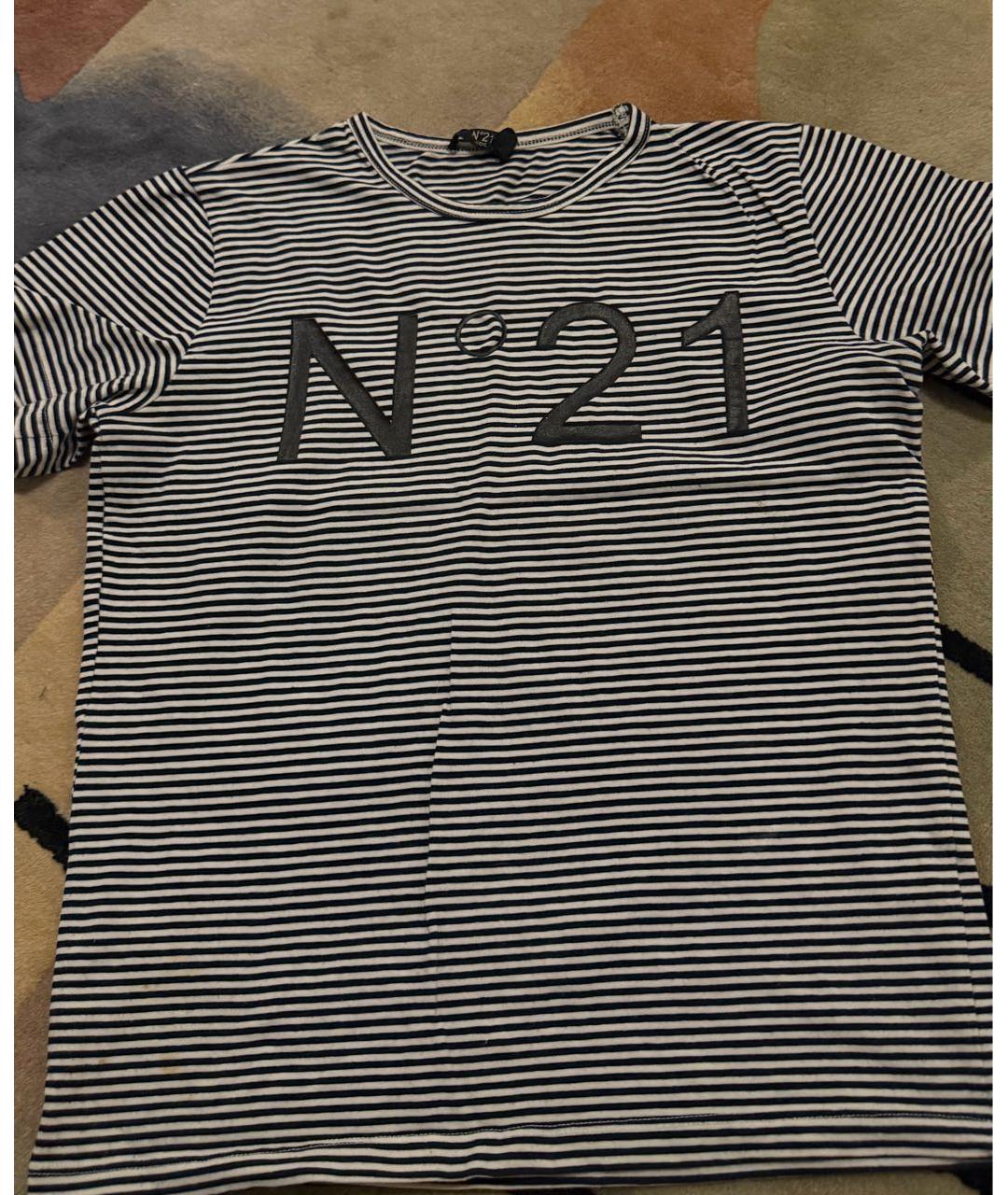 NO. 21 Белый детская футболка / топ, фото 4