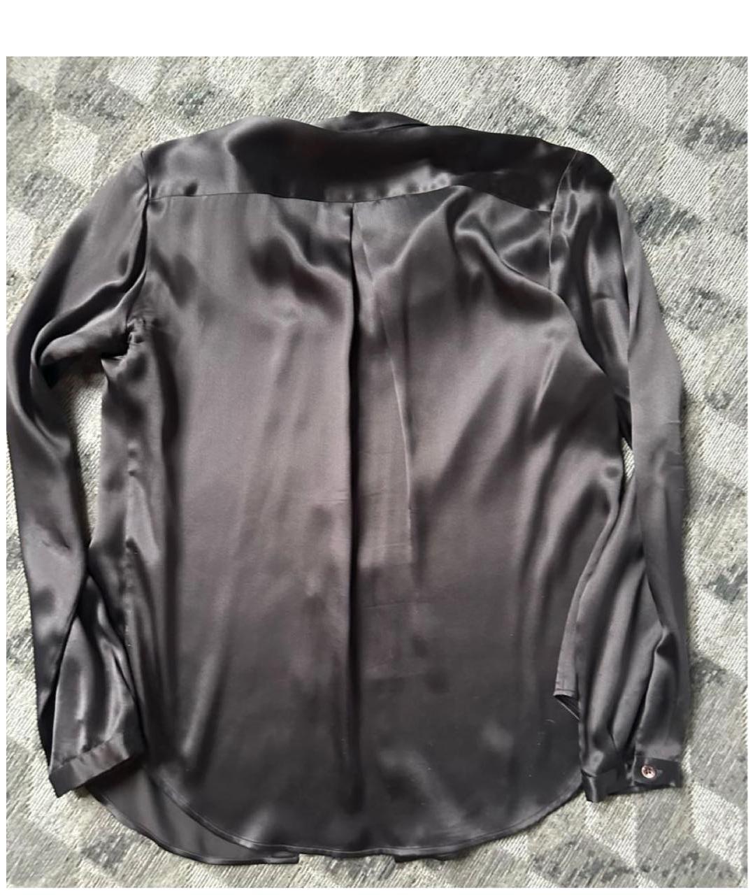 ETRO Коричневая шелковая блузы, фото 2