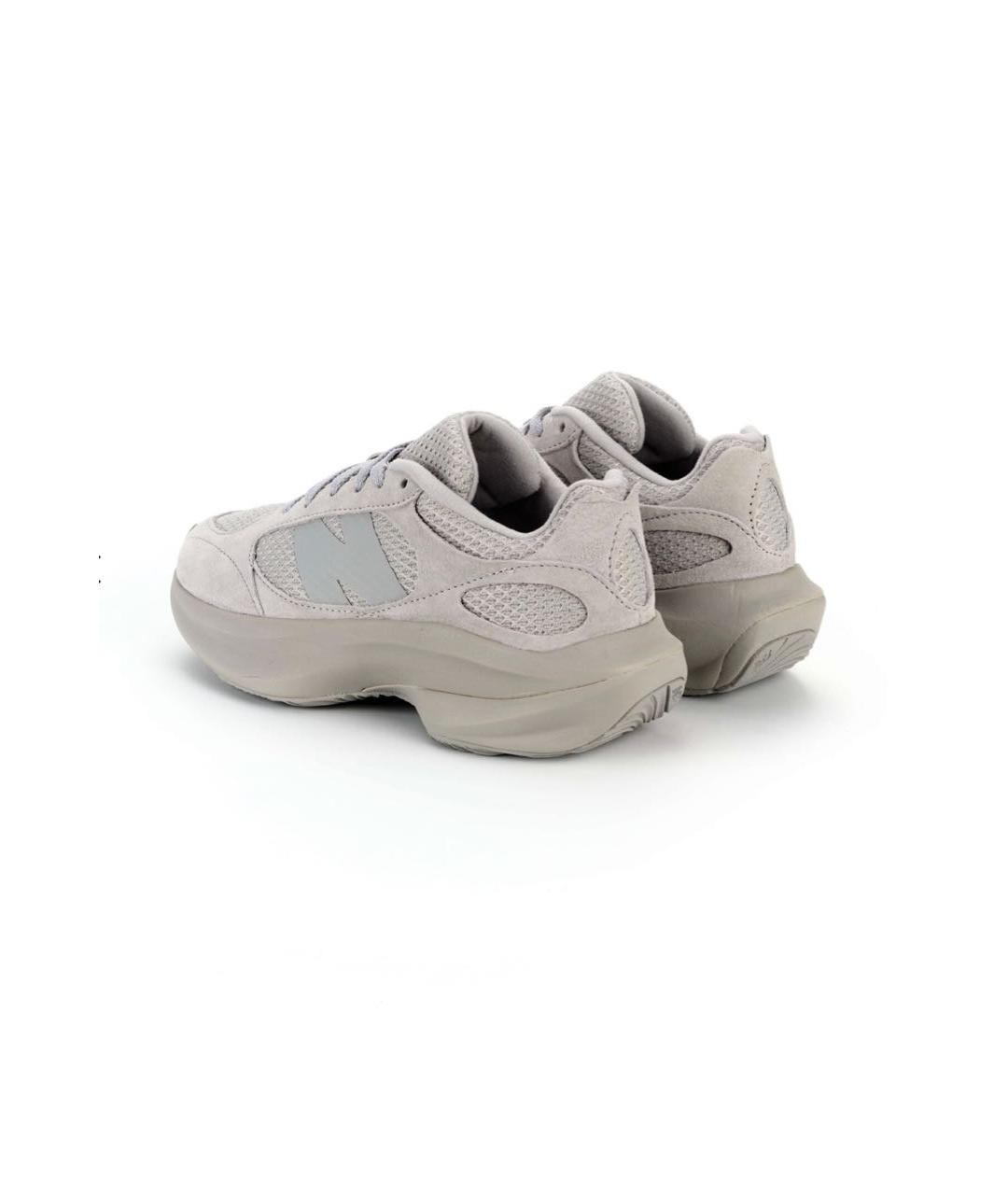 NEW BALANCE Серые замшевые кроссовки, фото 3
