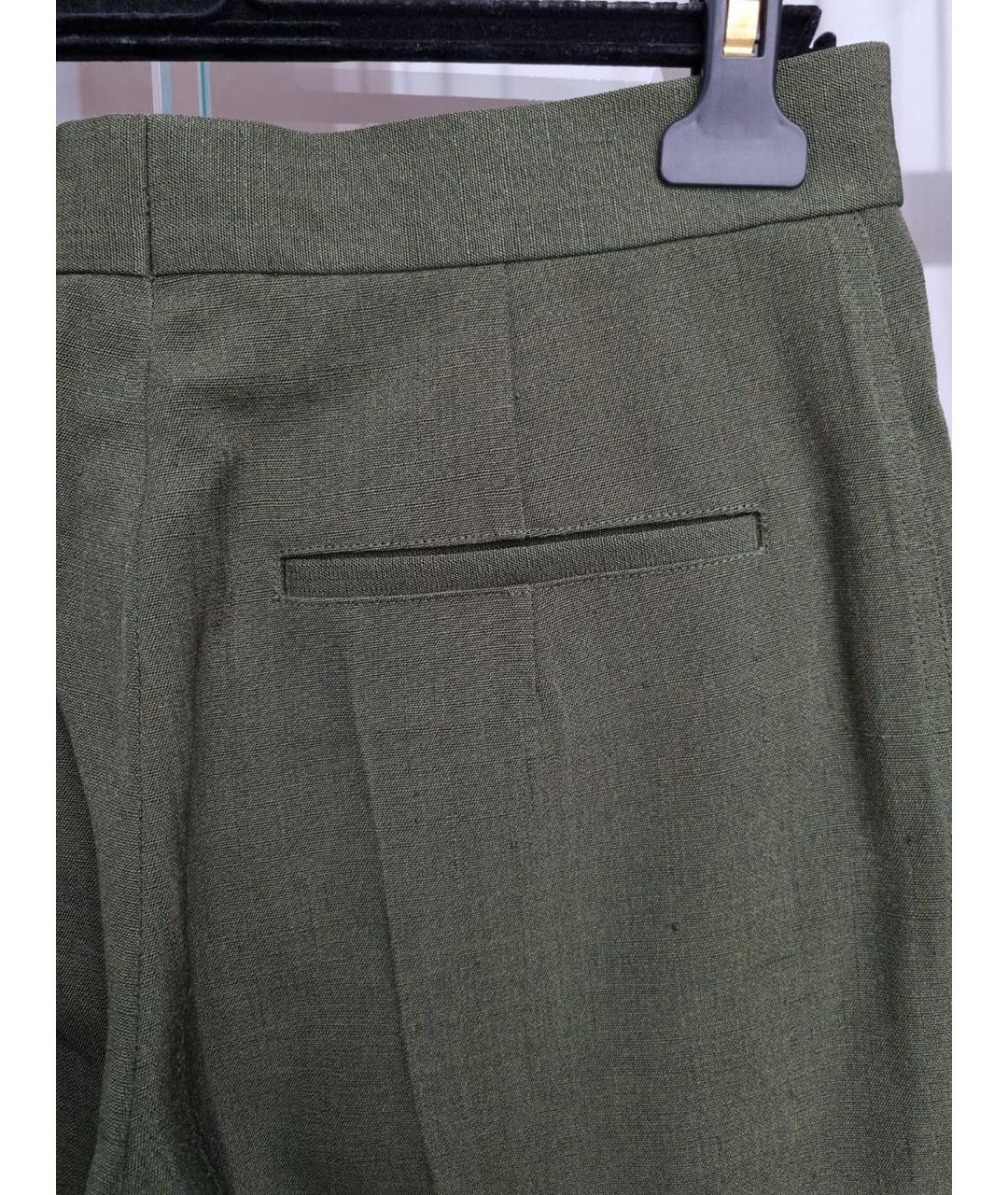 CELINE Хаки бриджи, фото 5