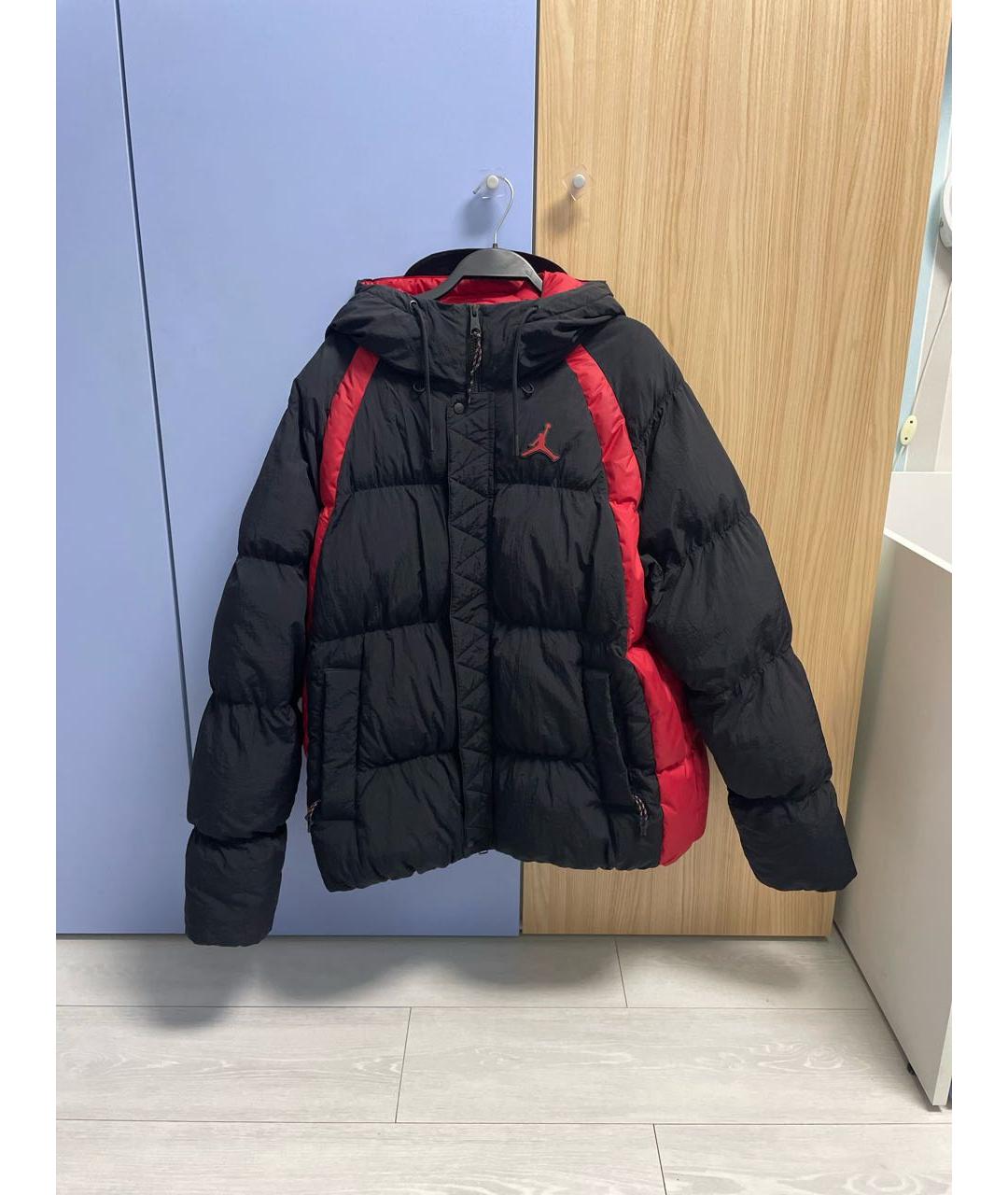 JORDAN Черная хлопковая куртка, фото 7
