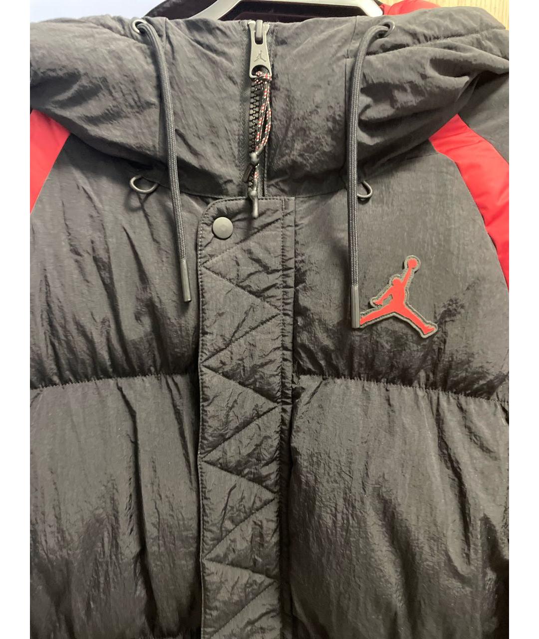 JORDAN Черная хлопковая куртка, фото 4